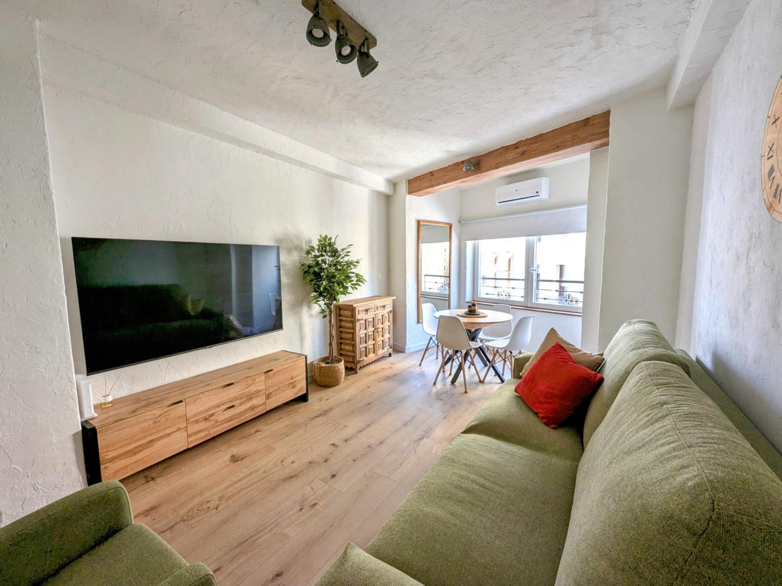 Apartamento de dos habitaciones