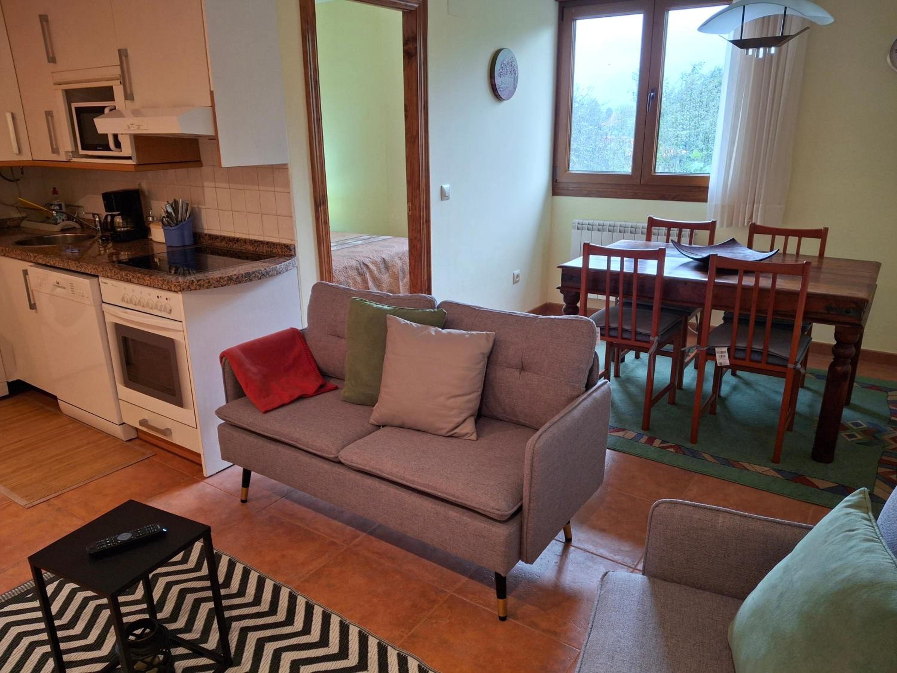 Apartamento de dos habitaciones