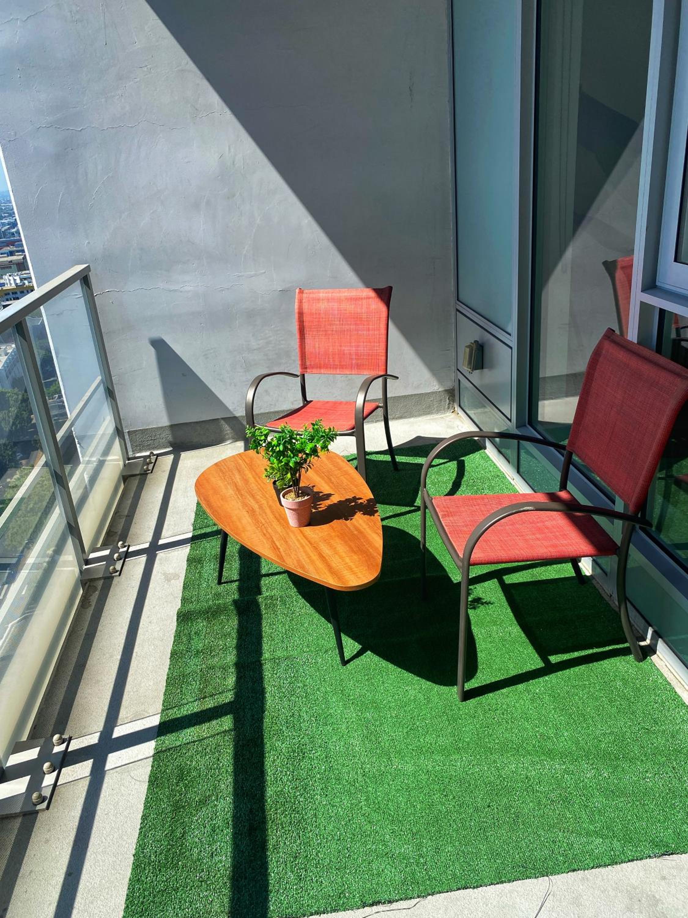 Studio with Balcony
