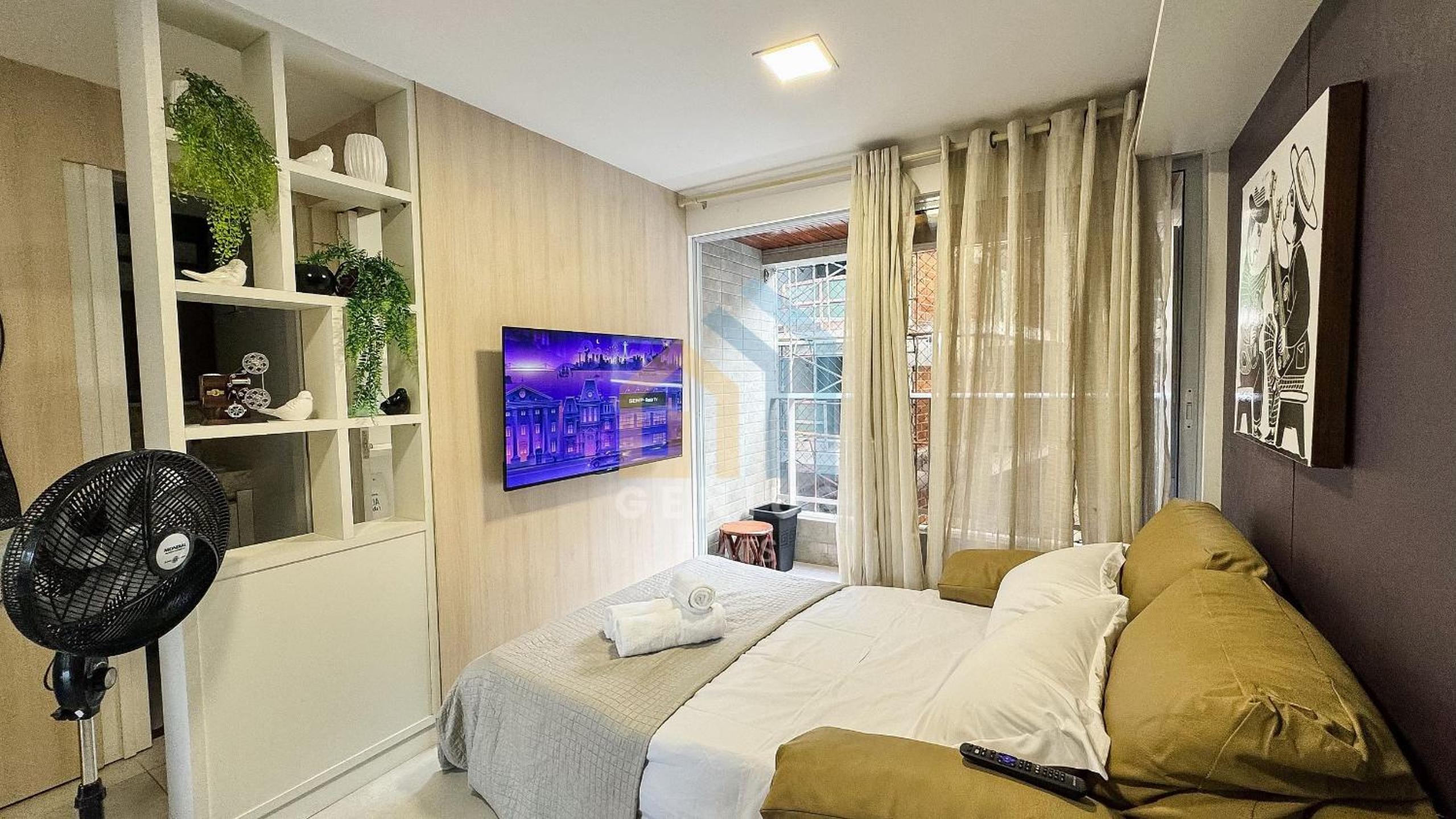 Two-Bedroom Apartment with Balcony