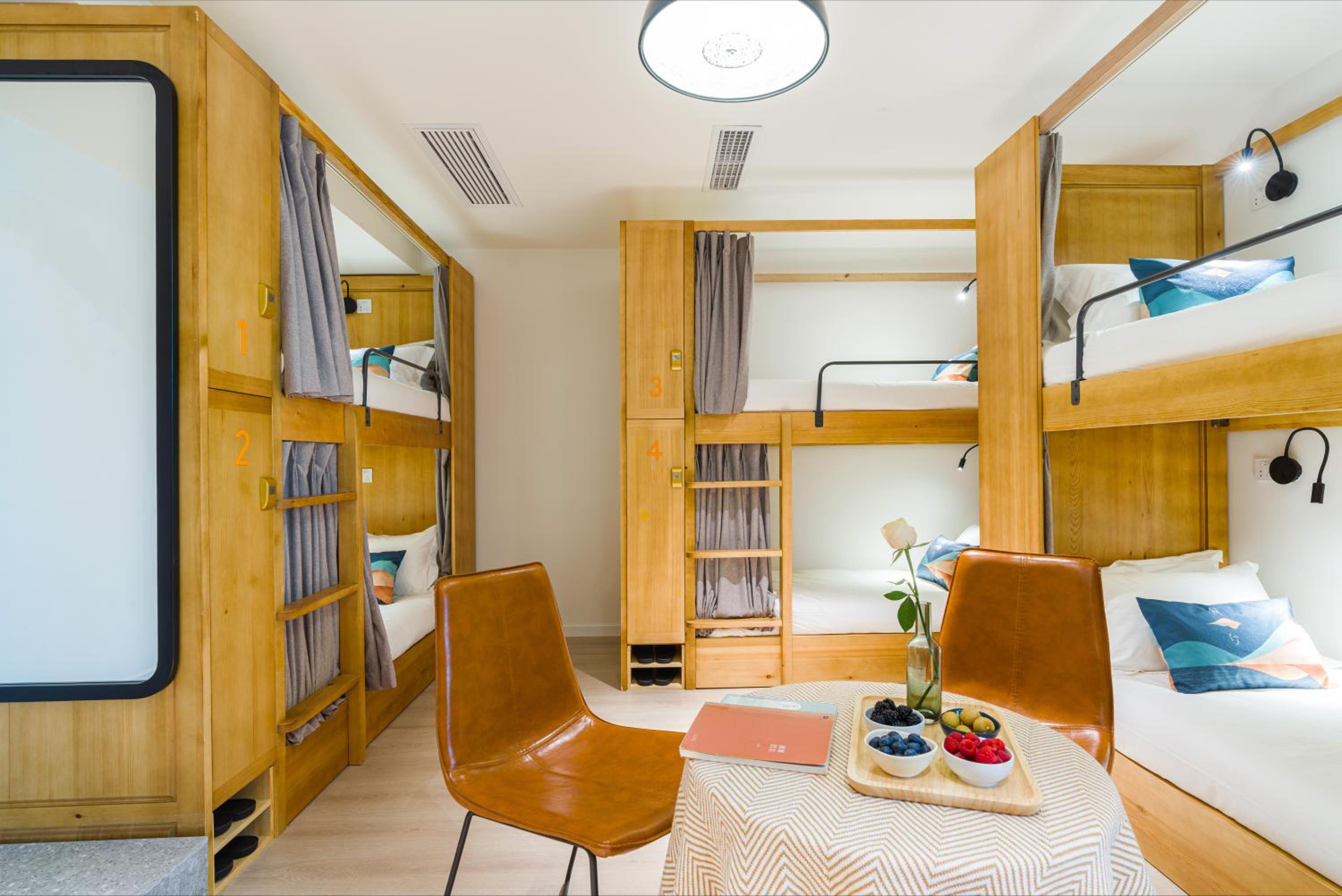 Bed In 8-Bed Male Dormitory Room - Shared Bathroom