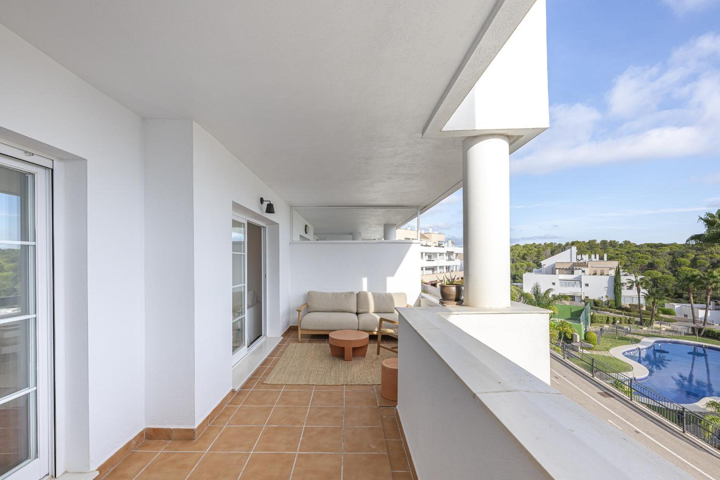 Apartamento de Dos Habitaciones con Terraza