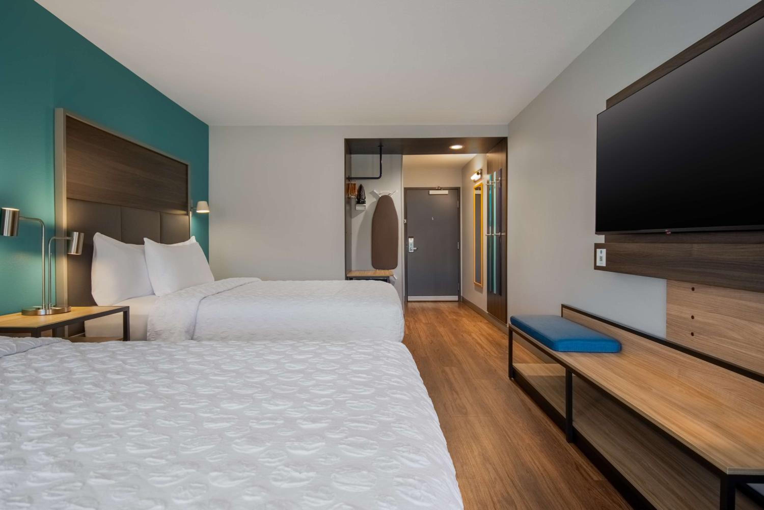 Queen Room with Two Queen Beds and Walk-In Shower - Photo 1
