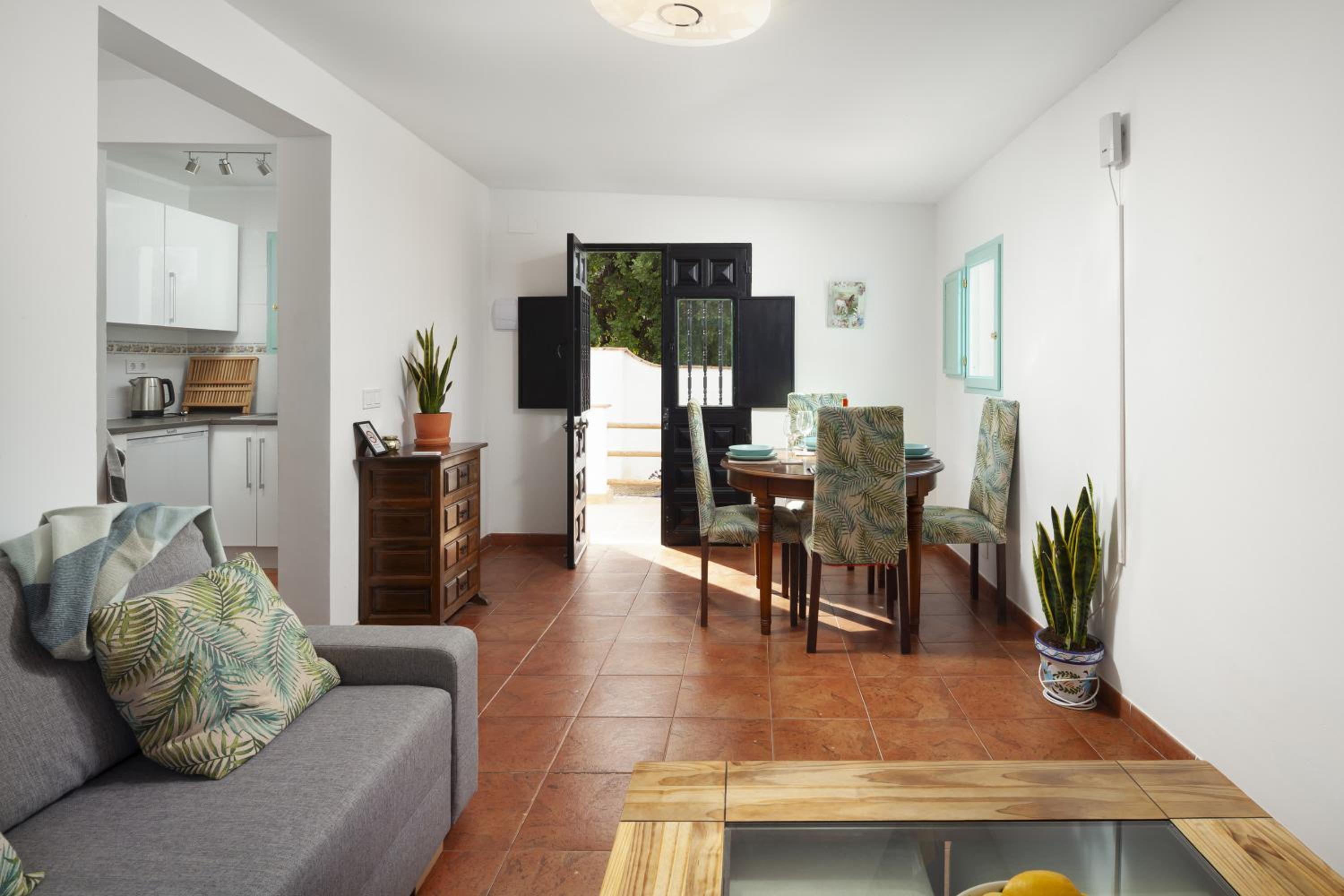 Villa con vistas al jardín