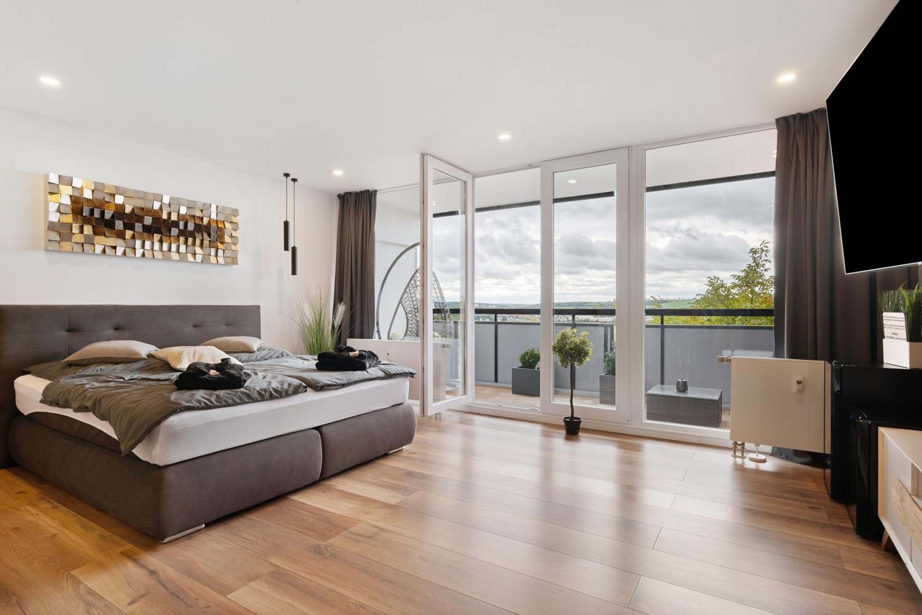 Superior One-Bedroom Apartment with Balcony