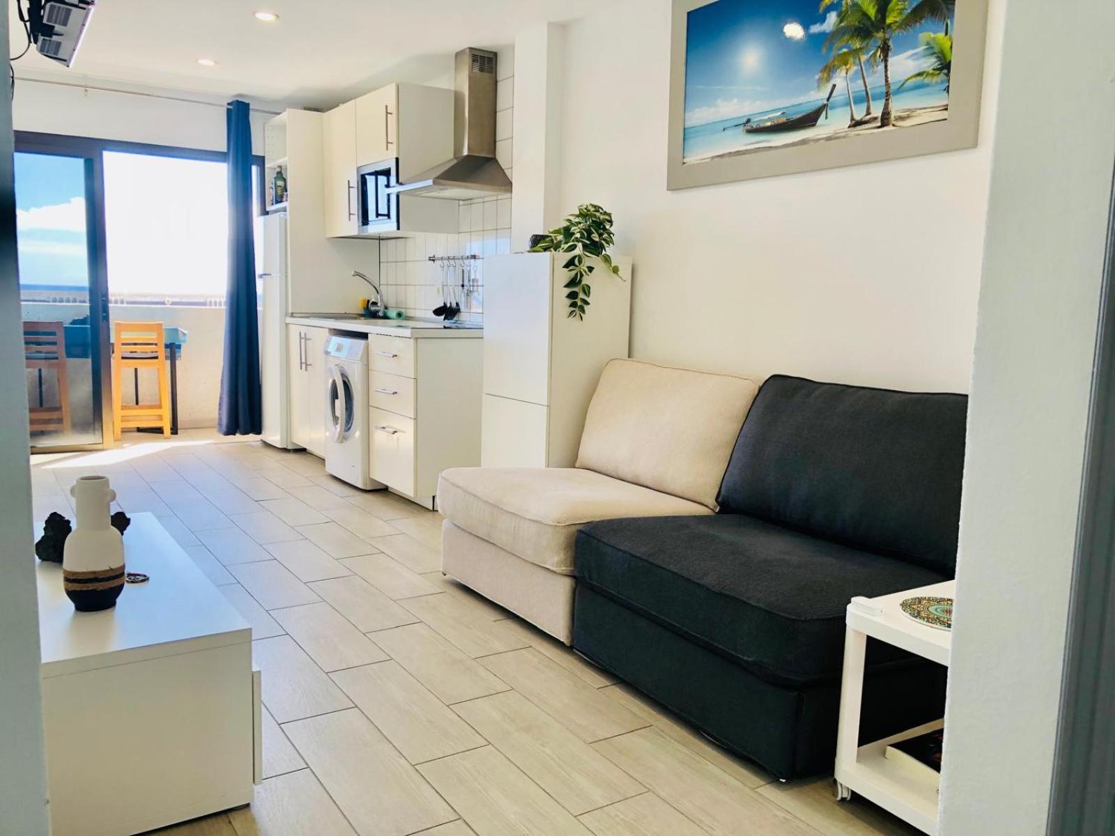 Apartamento con vista al mar