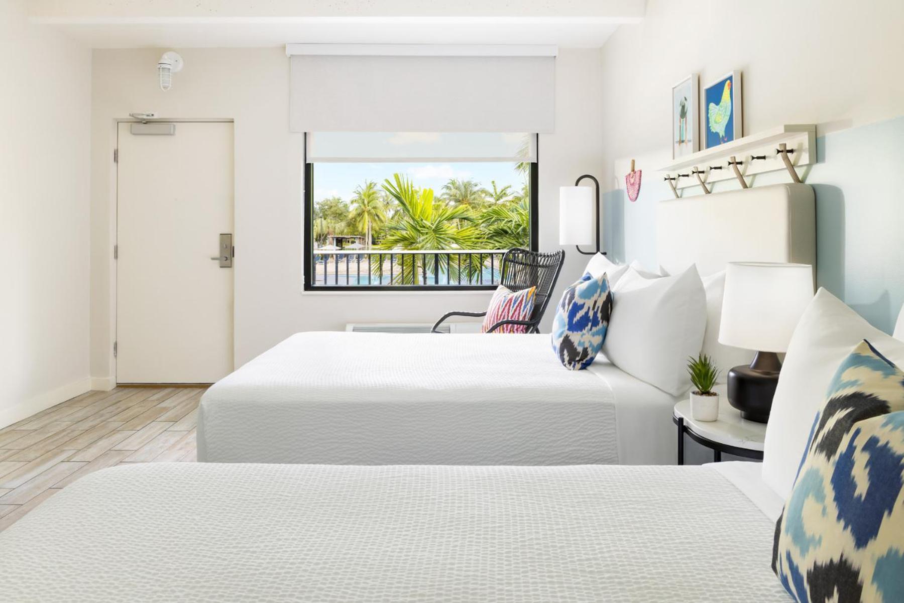 Garden View  Queen Room With Two Queen Beds- Newly Renovated