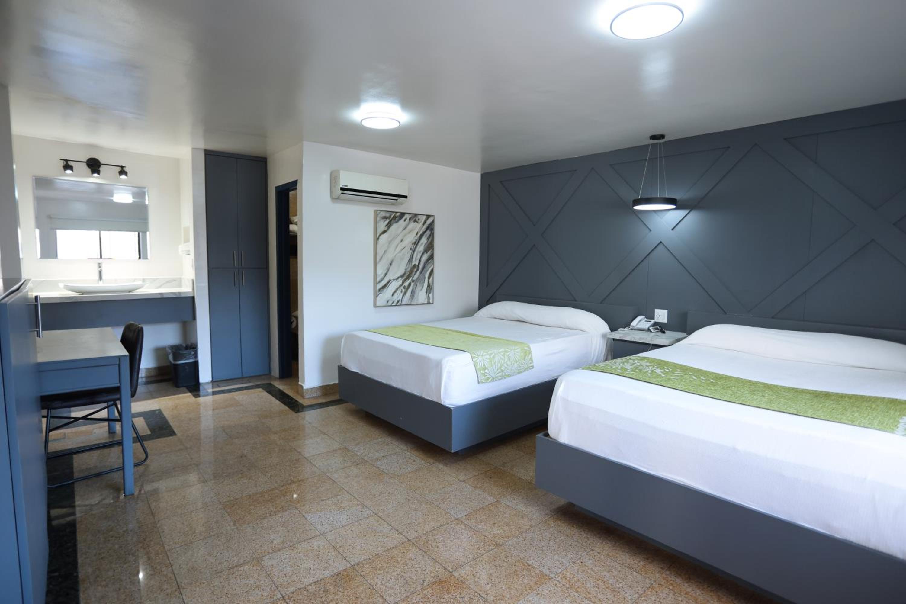 Double Room with Two Large Double Beds