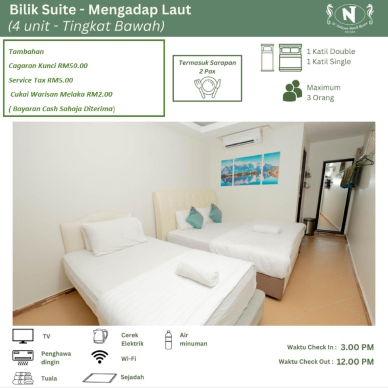 Triple Room with Sea View photo 1