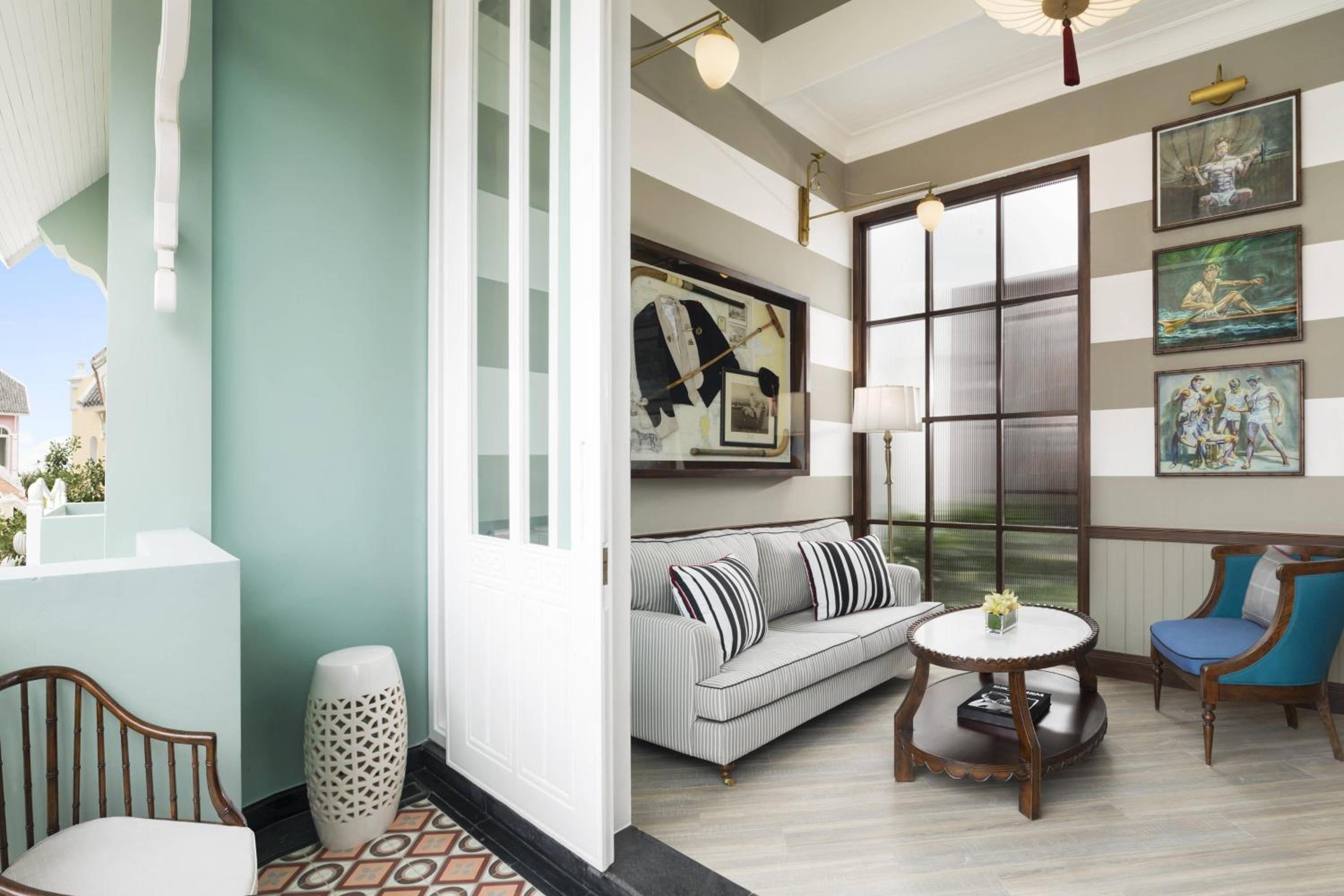 Rue De Lamarck Room, 2 Double Beds, Balcony