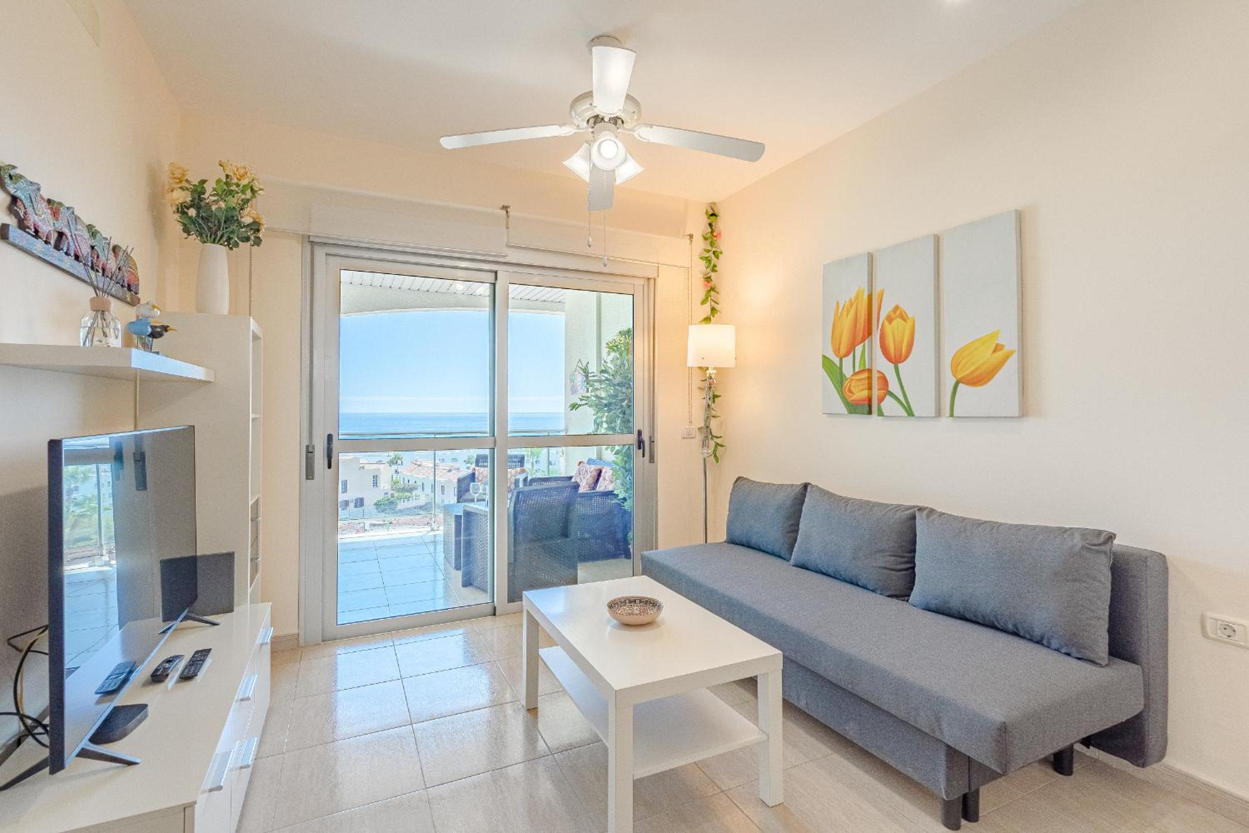 Apartamento con vista al mar