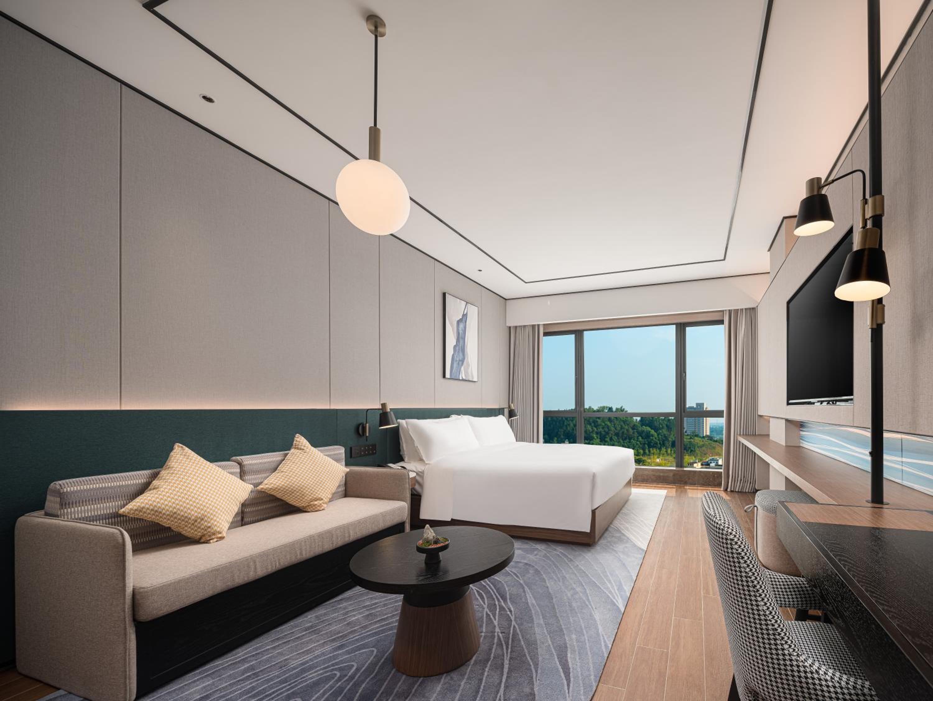 King Guest Room with Sofa Bed