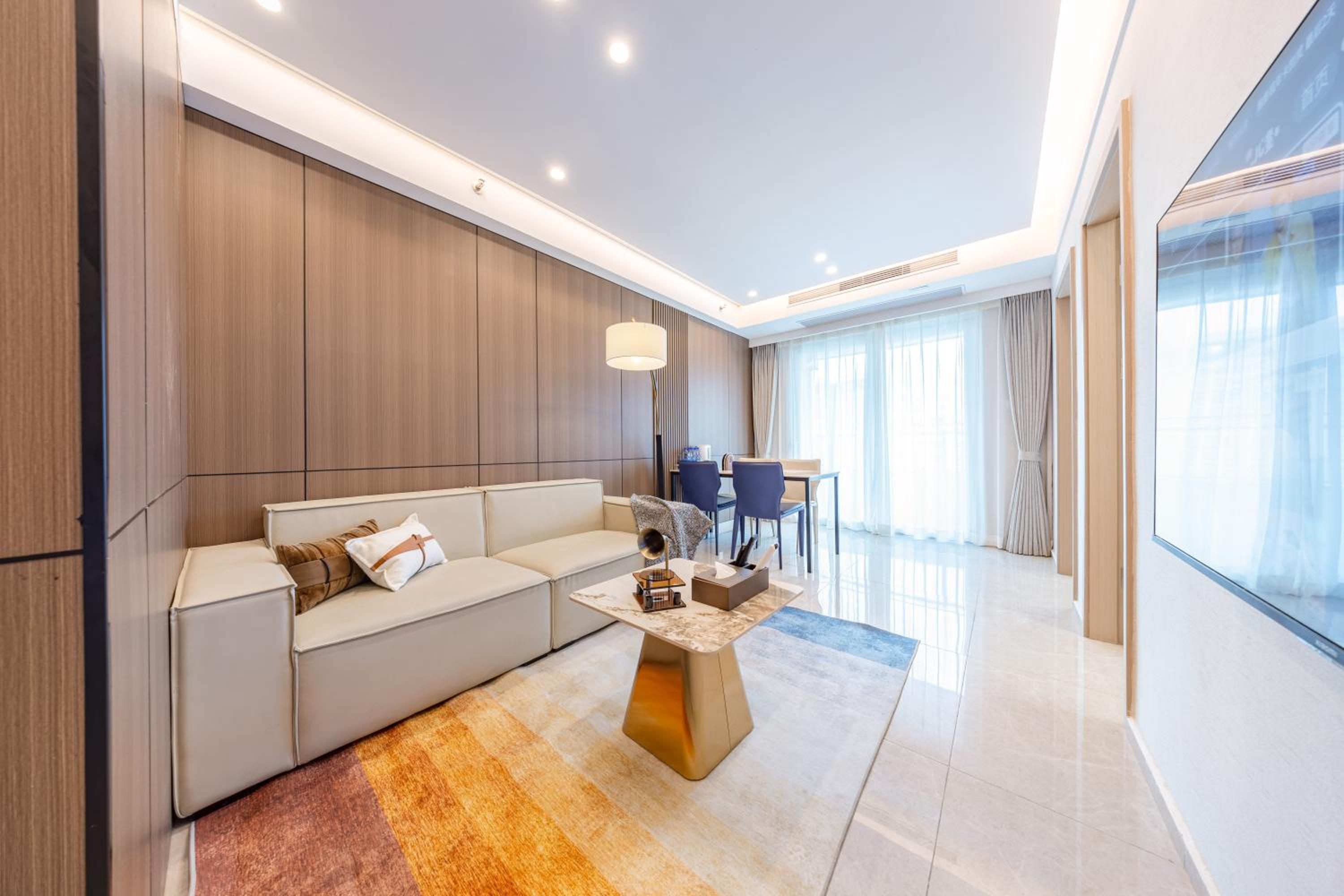 Three-Bedroom Premium Apartment with Balcony