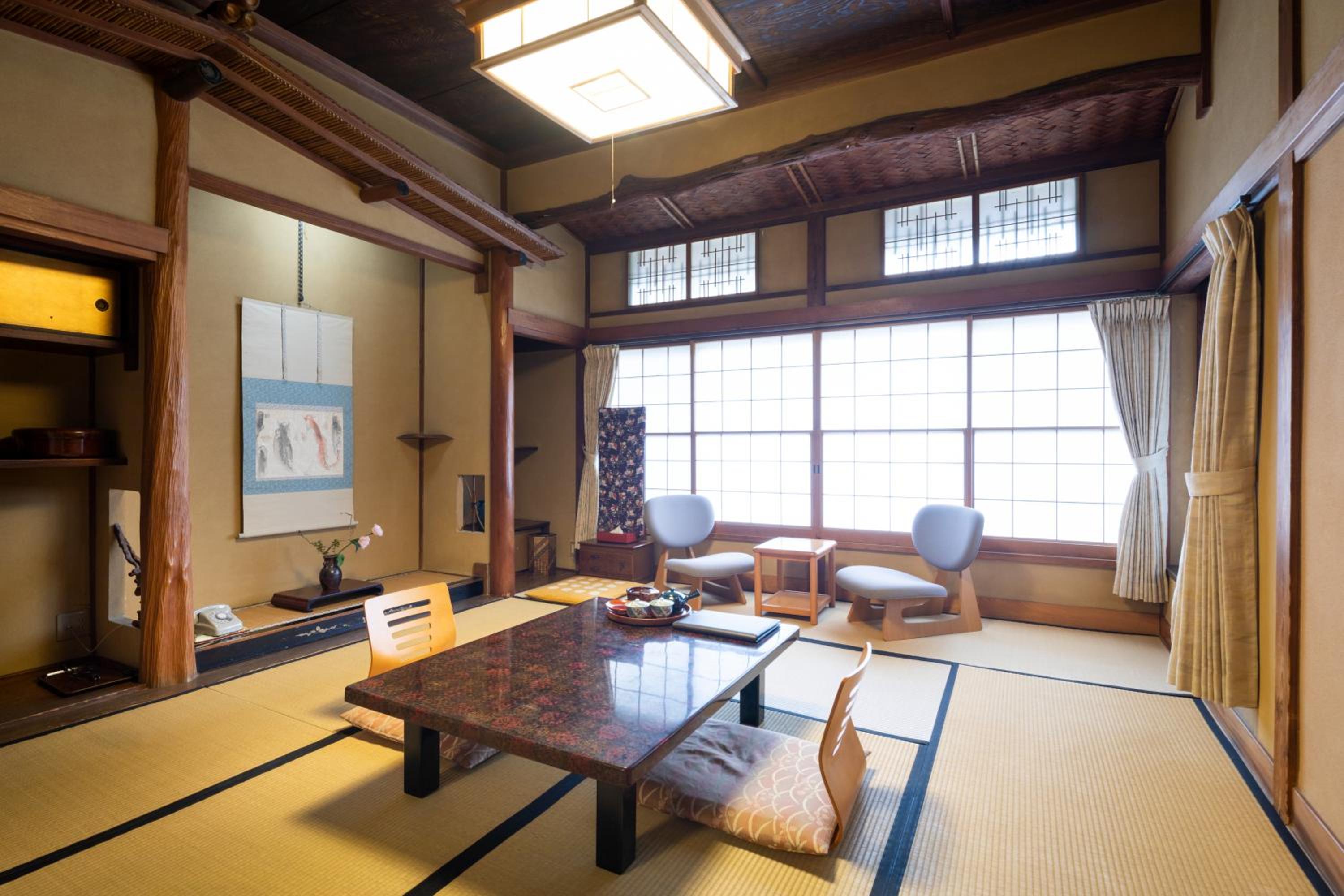 Japanese-Style Family Room with Private Hot Spring Bath