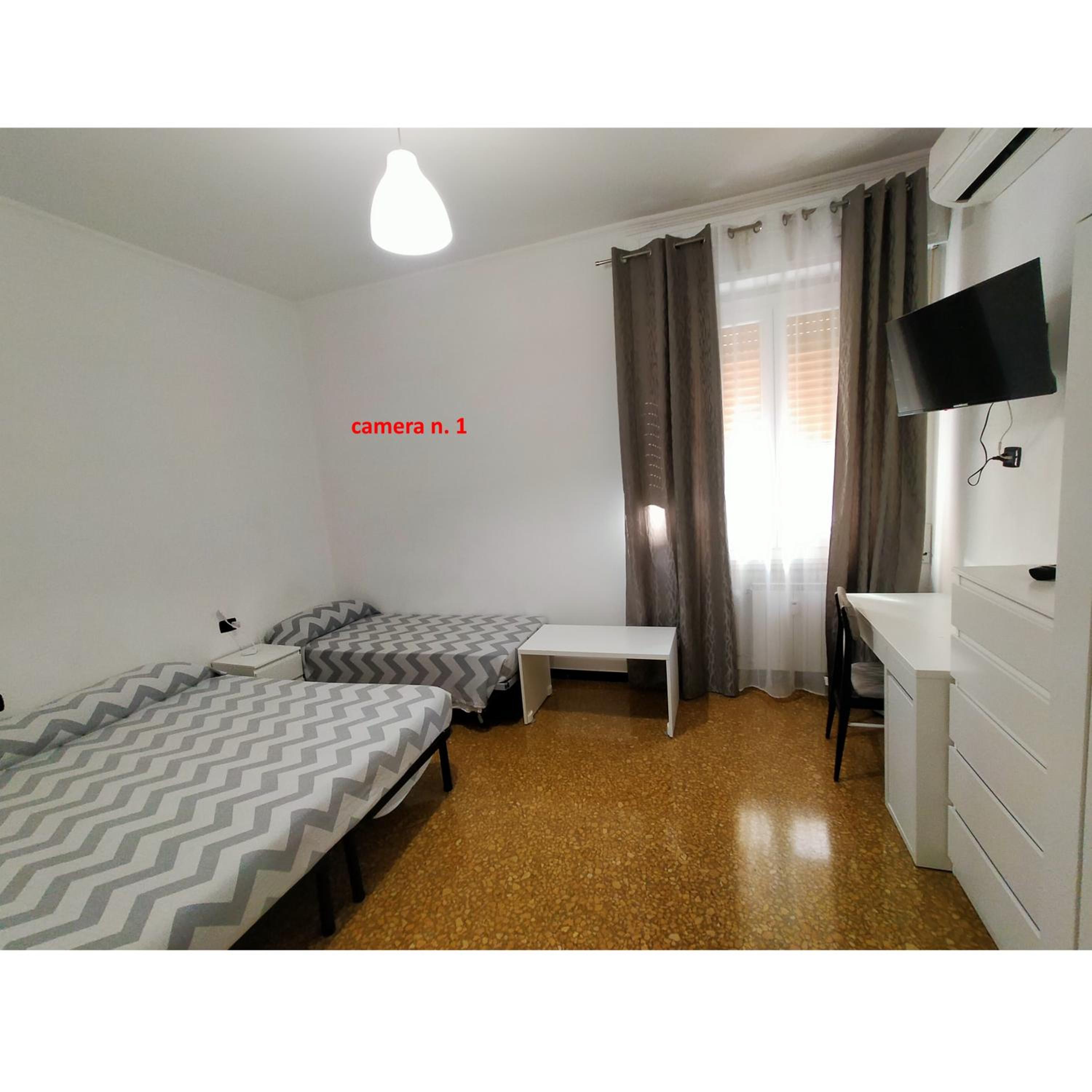 Family Room with Shared Bathroom