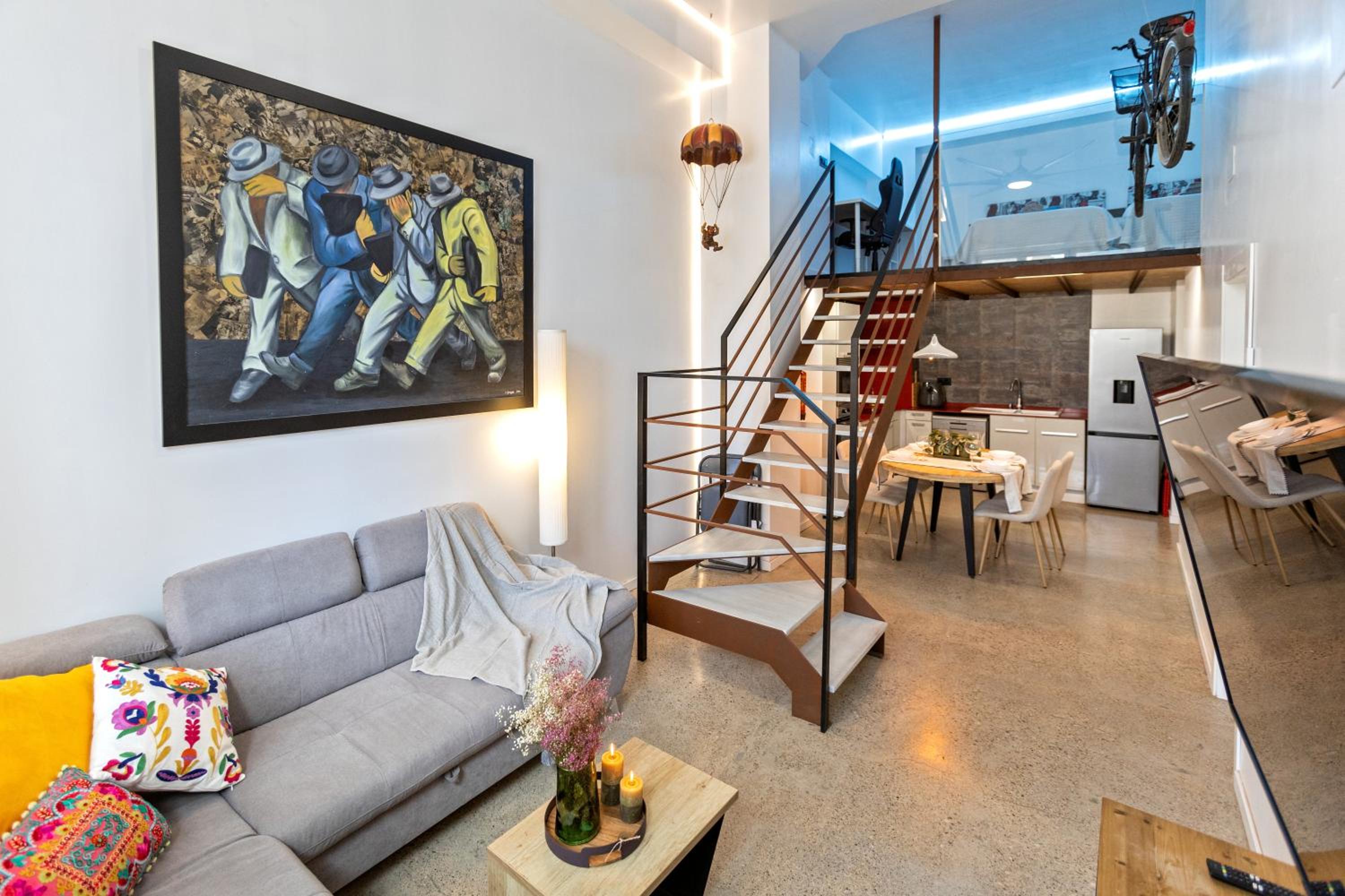 Apartamento de dos habitaciones