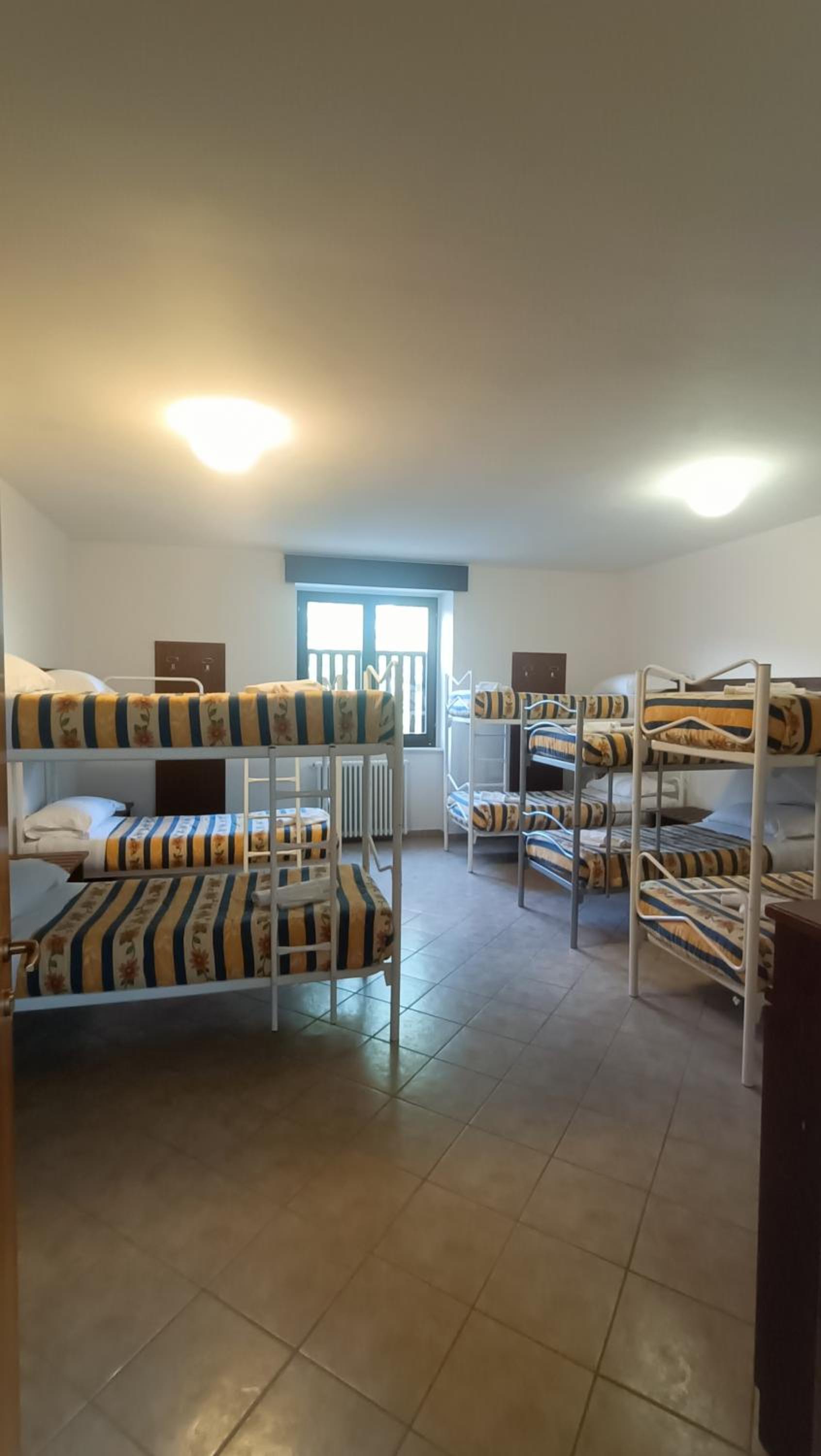 Bunk Bed in Female Dormitory Room  