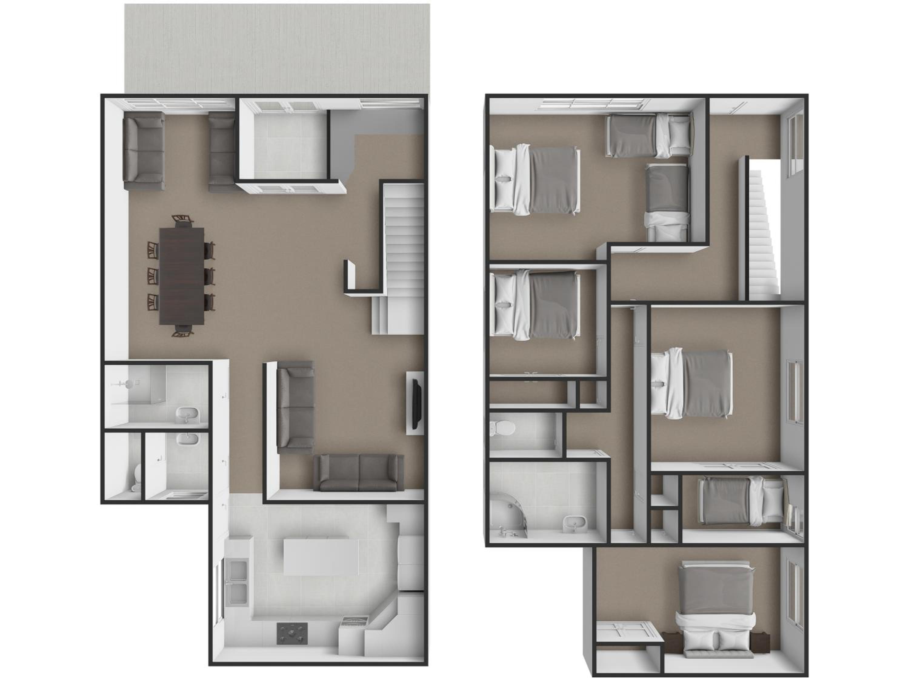 Four-Bedroom Apartment - Photo 17