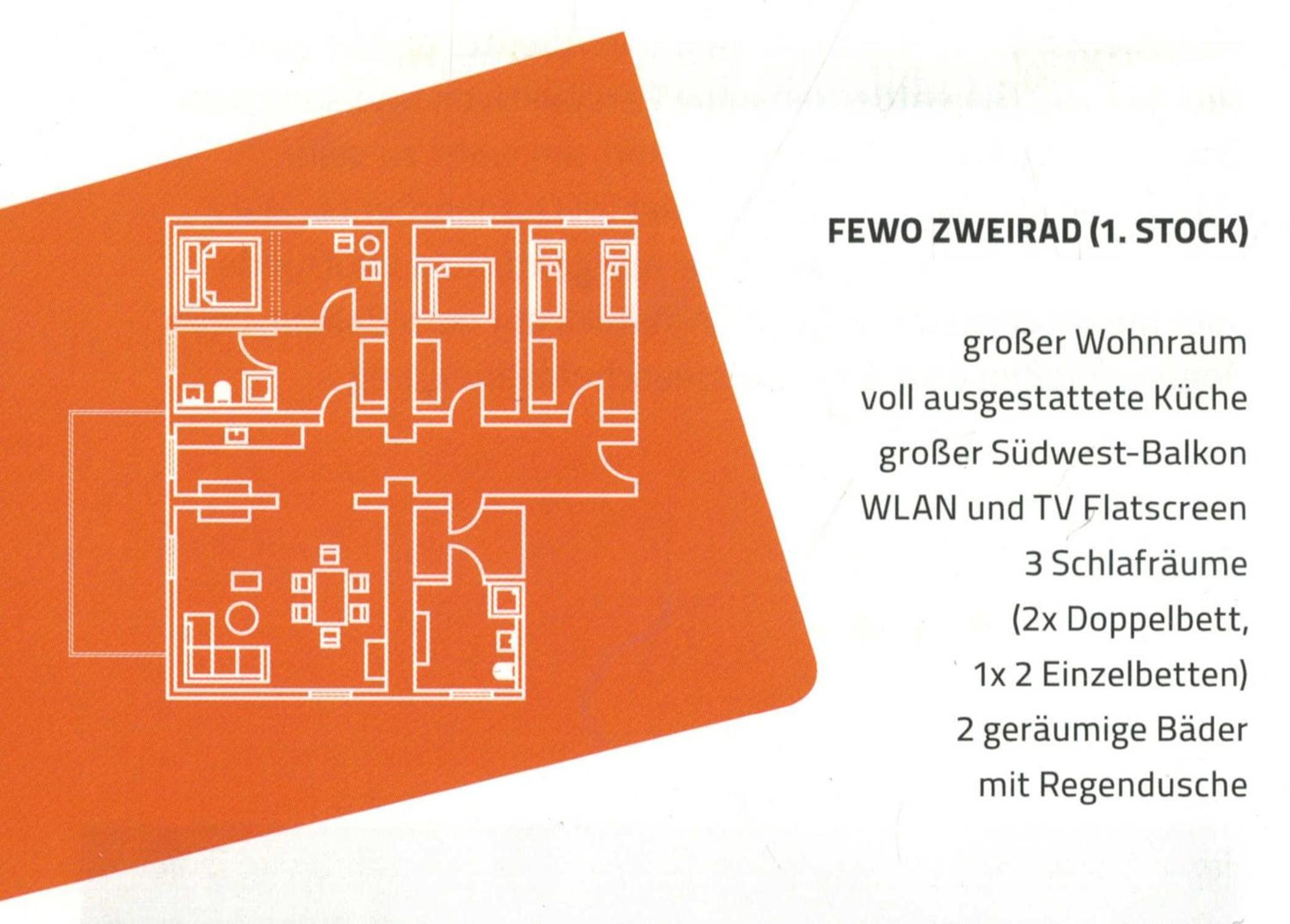 Three-Bedroom Apartment with Balcony photo 2