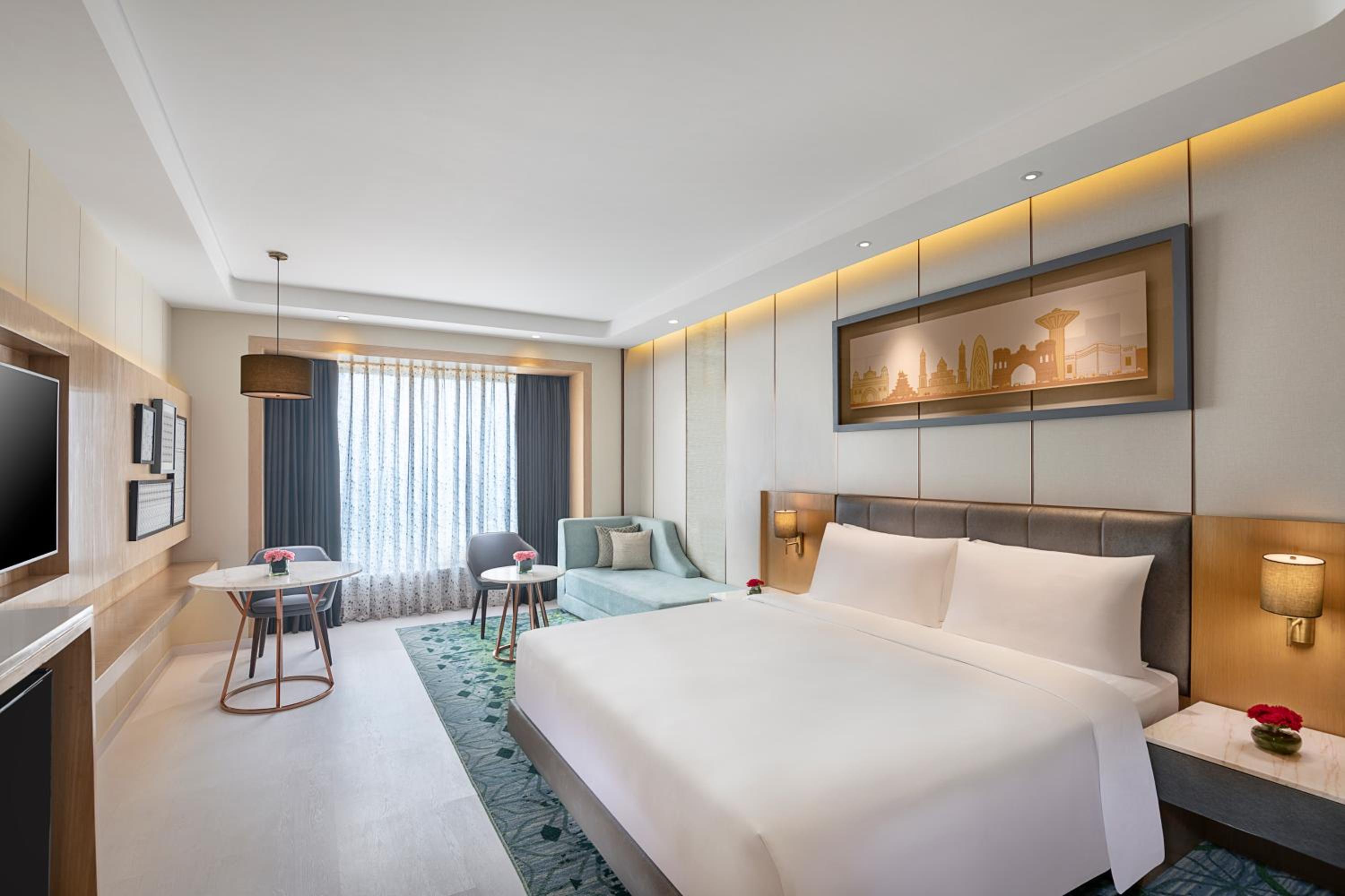 Deluxe Double or Twin Room with 10% Discount on F & Soft Beverages, Happy Hours 1+1 on IMFL Drinks (16:00-18:00 Hrs) at Proof Patio Bar)