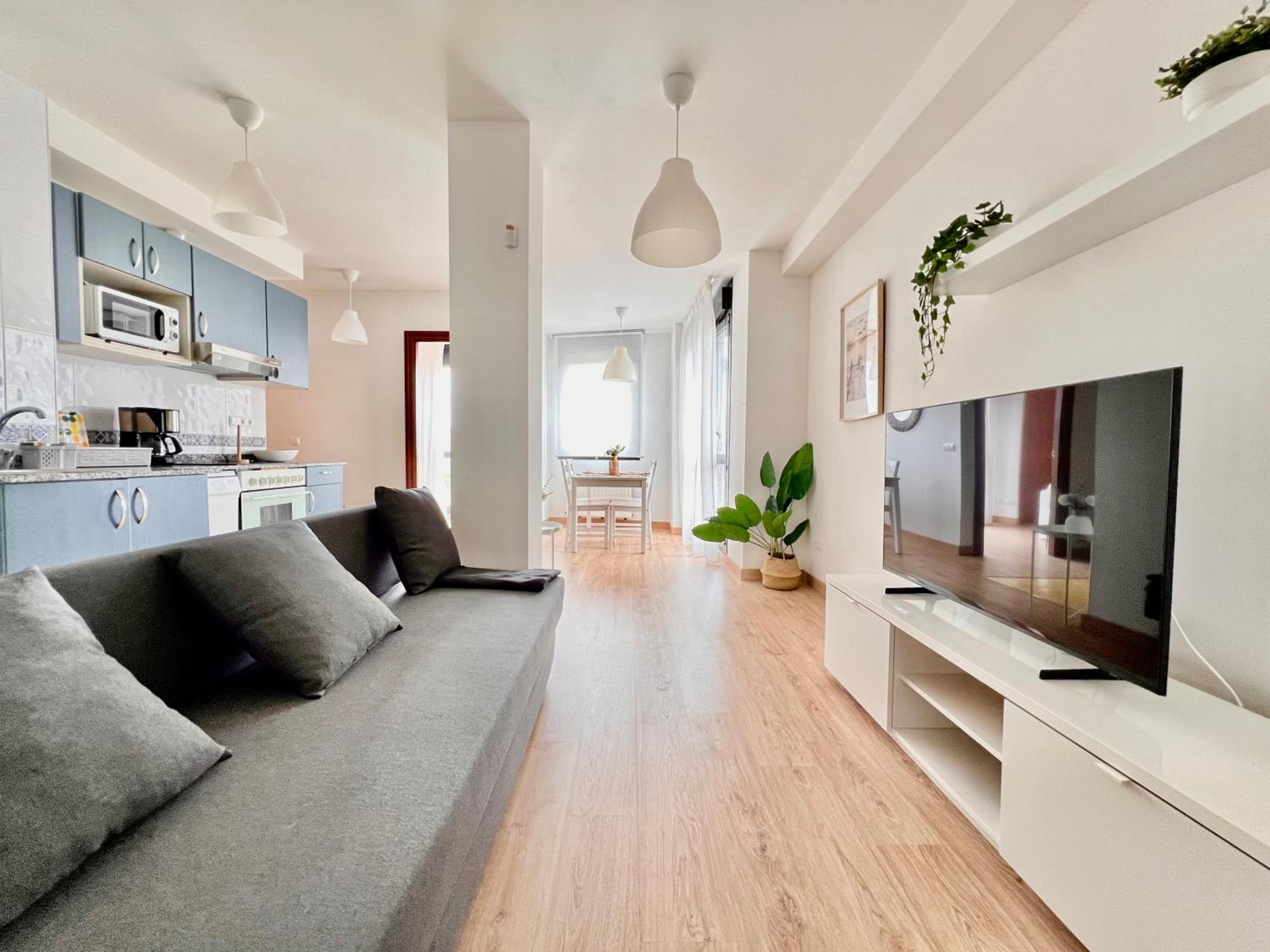Apartamento de dos habitaciones