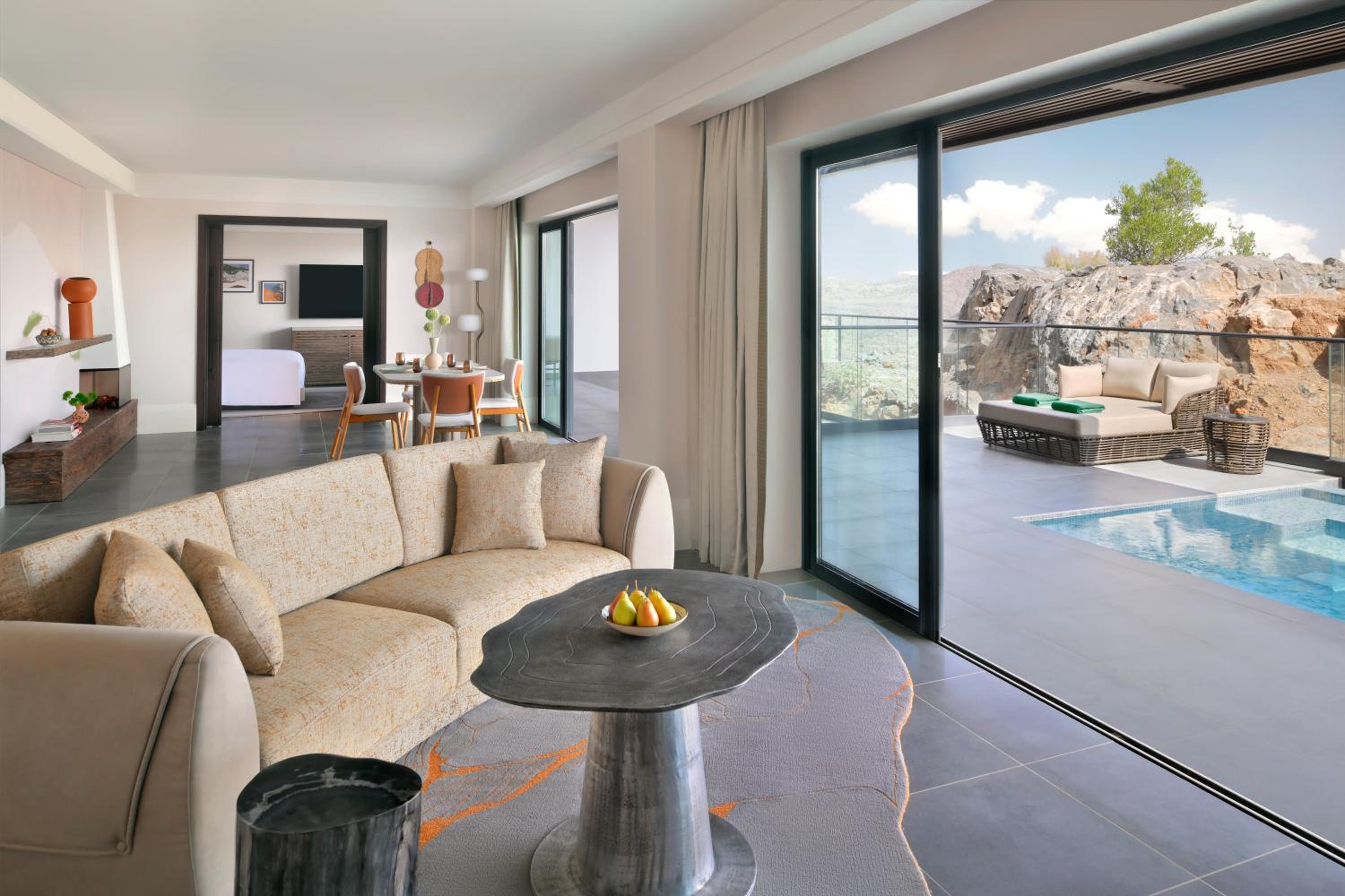 Two-Bedroom Chalet with Canyon View and Private Plunge Pool