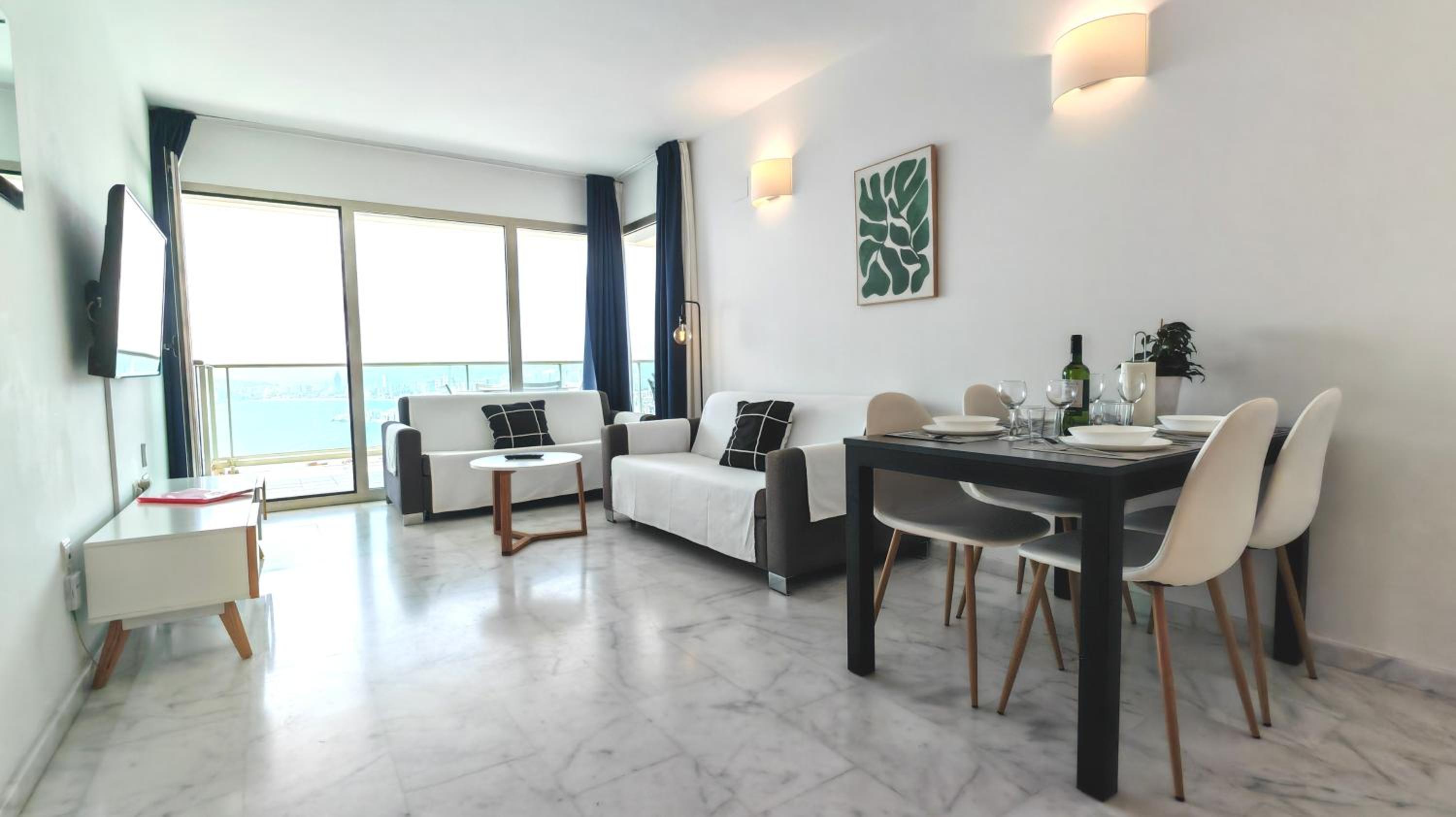 Apartamento con vista al mar