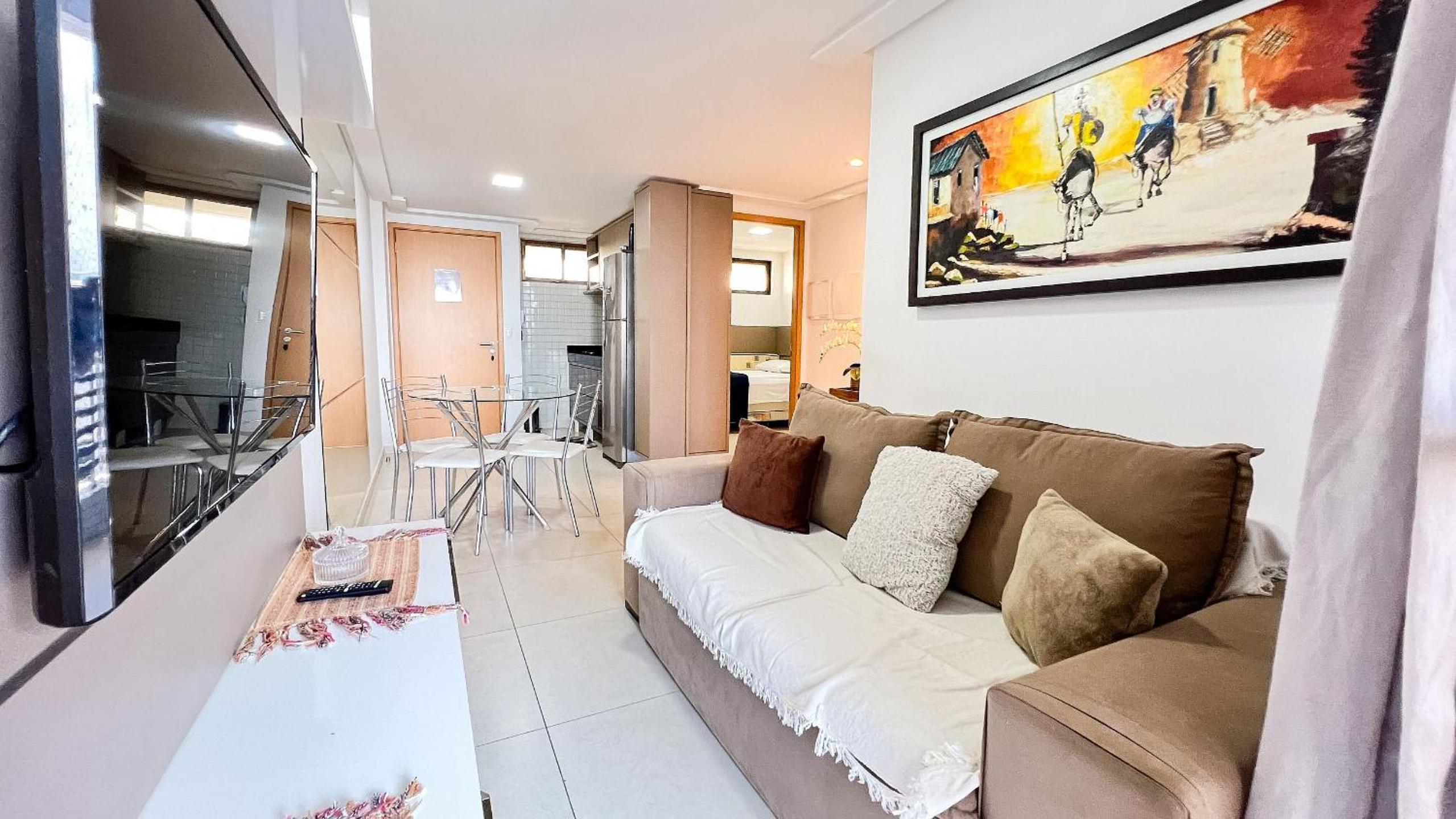 Two-Bedroom Apartment with Balcony