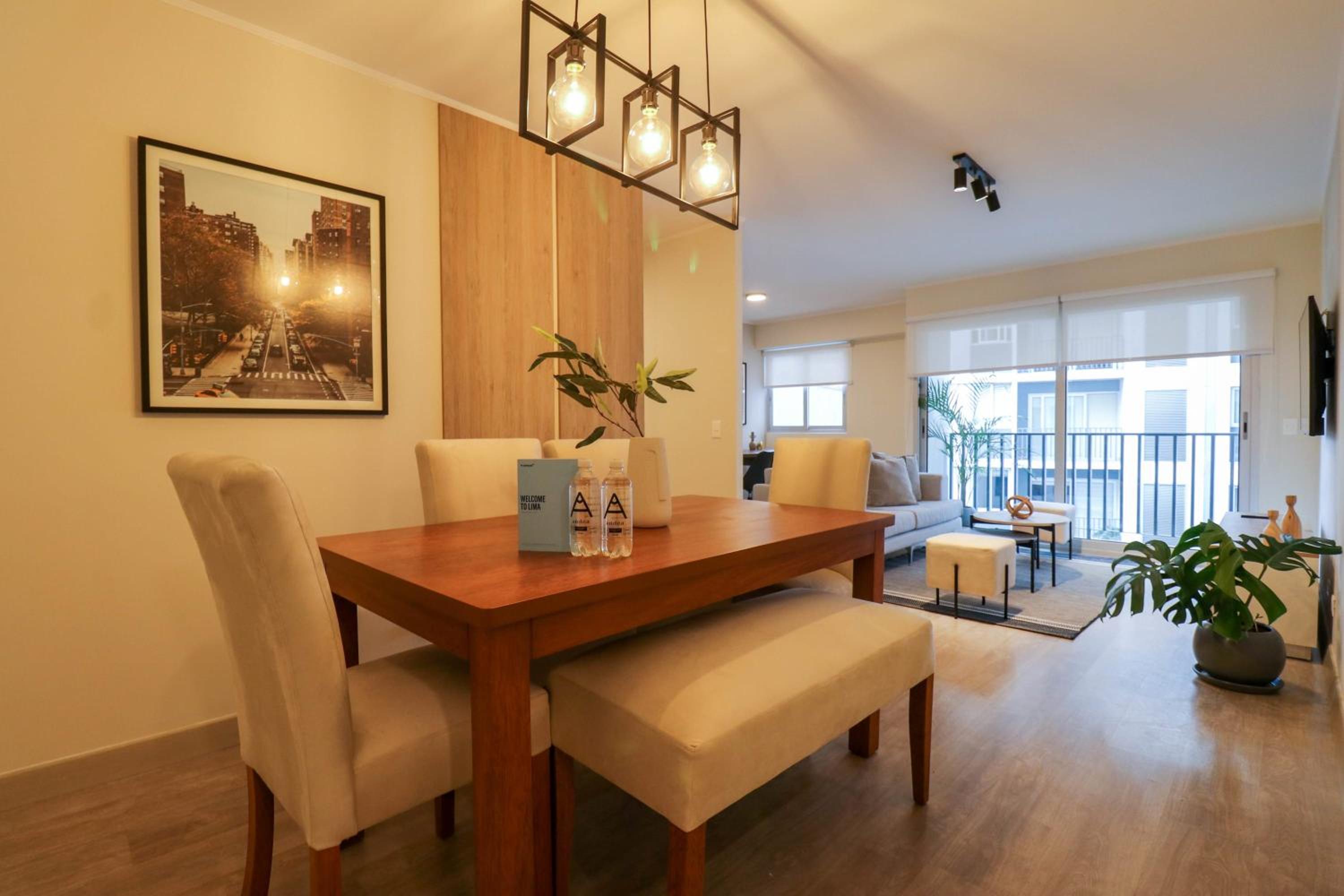 Two-Bedroom Apartment with Balcony