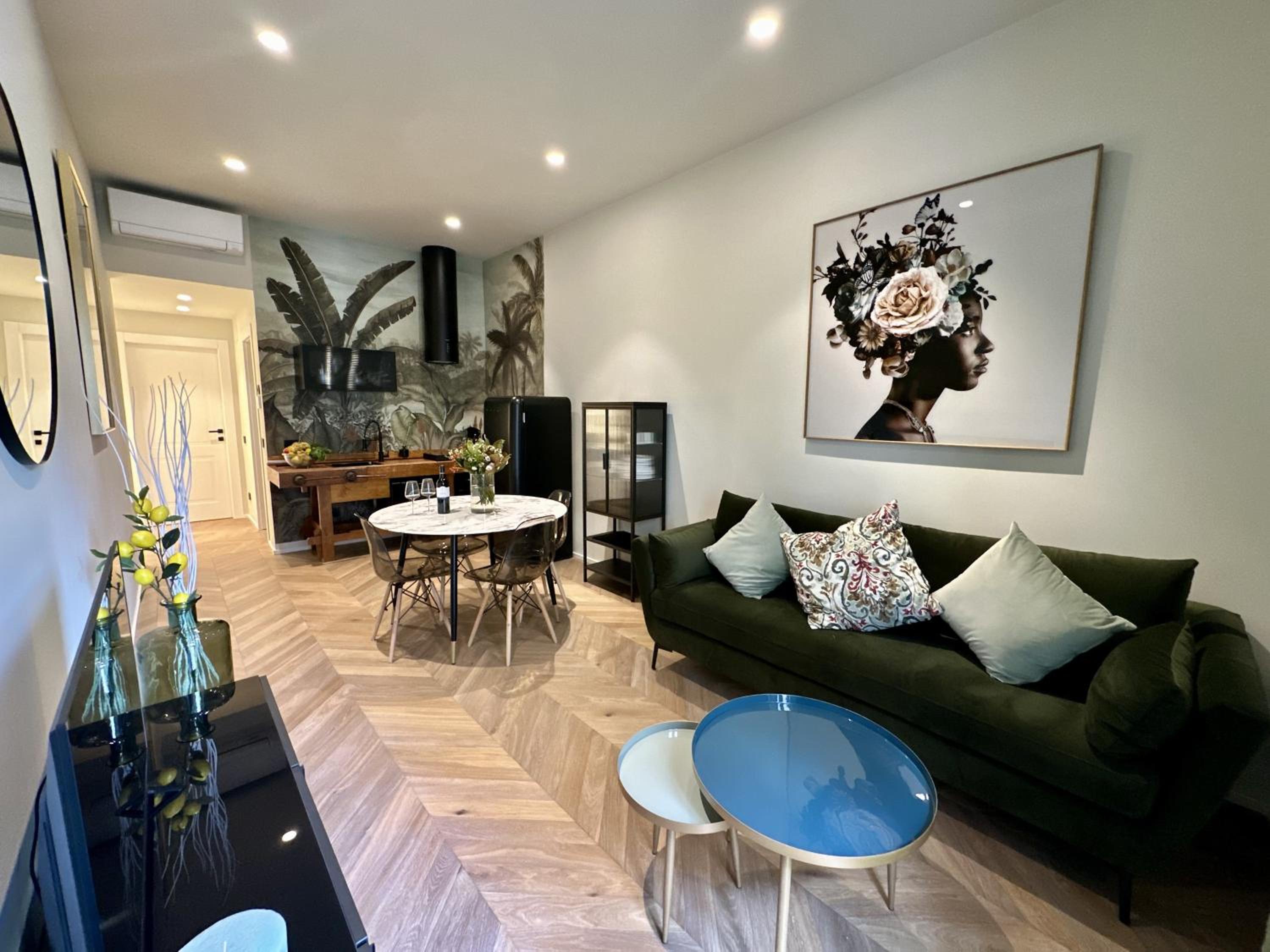 One-Bedroom Apartment with Terrace