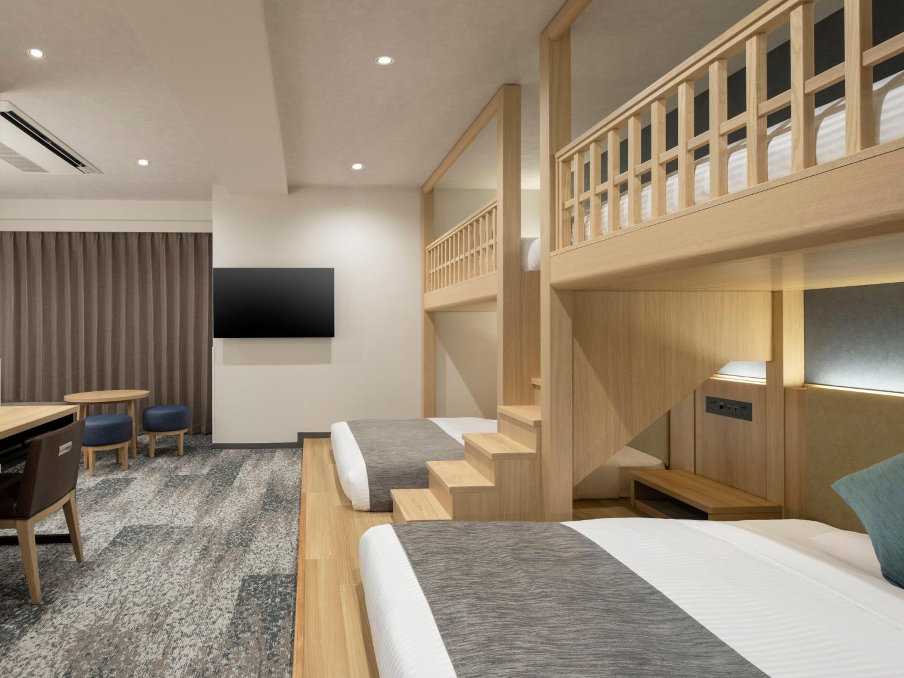 Quadruple Room (2 Bunk Beds) - Ground Floor - House Keeping is Optional with Additional Cost