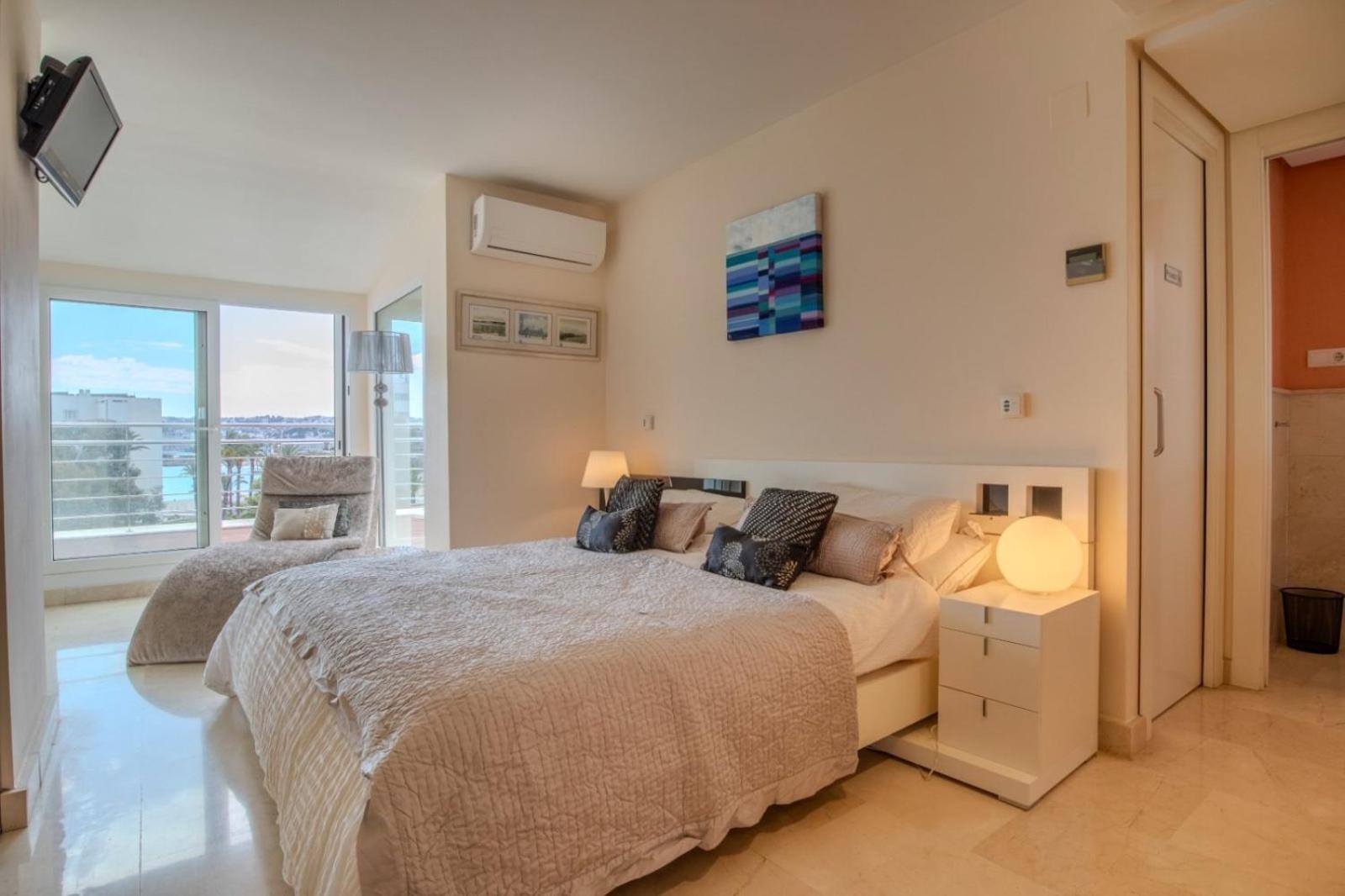 Apartamento con vista al mar