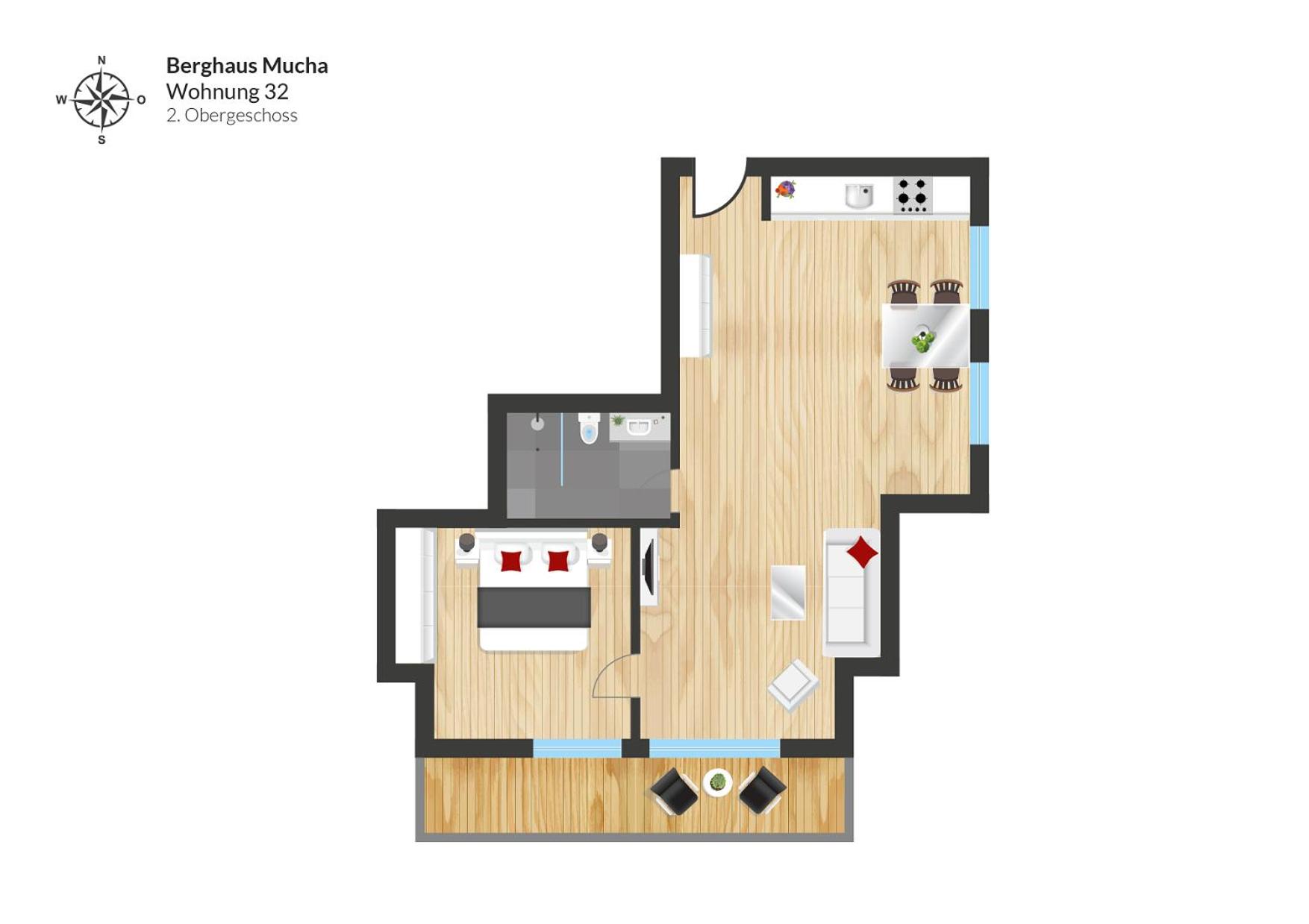 One-Bedroom Premier Apartment photo 3