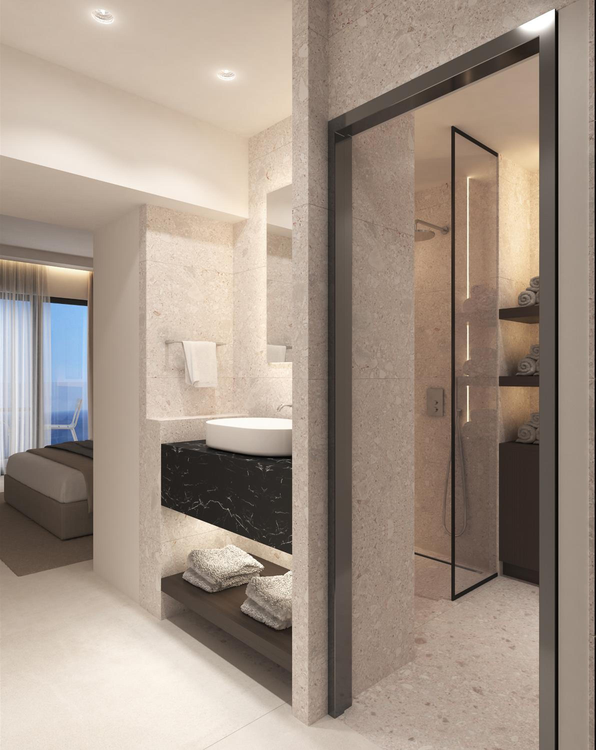 Double or Twin Room with Sea View