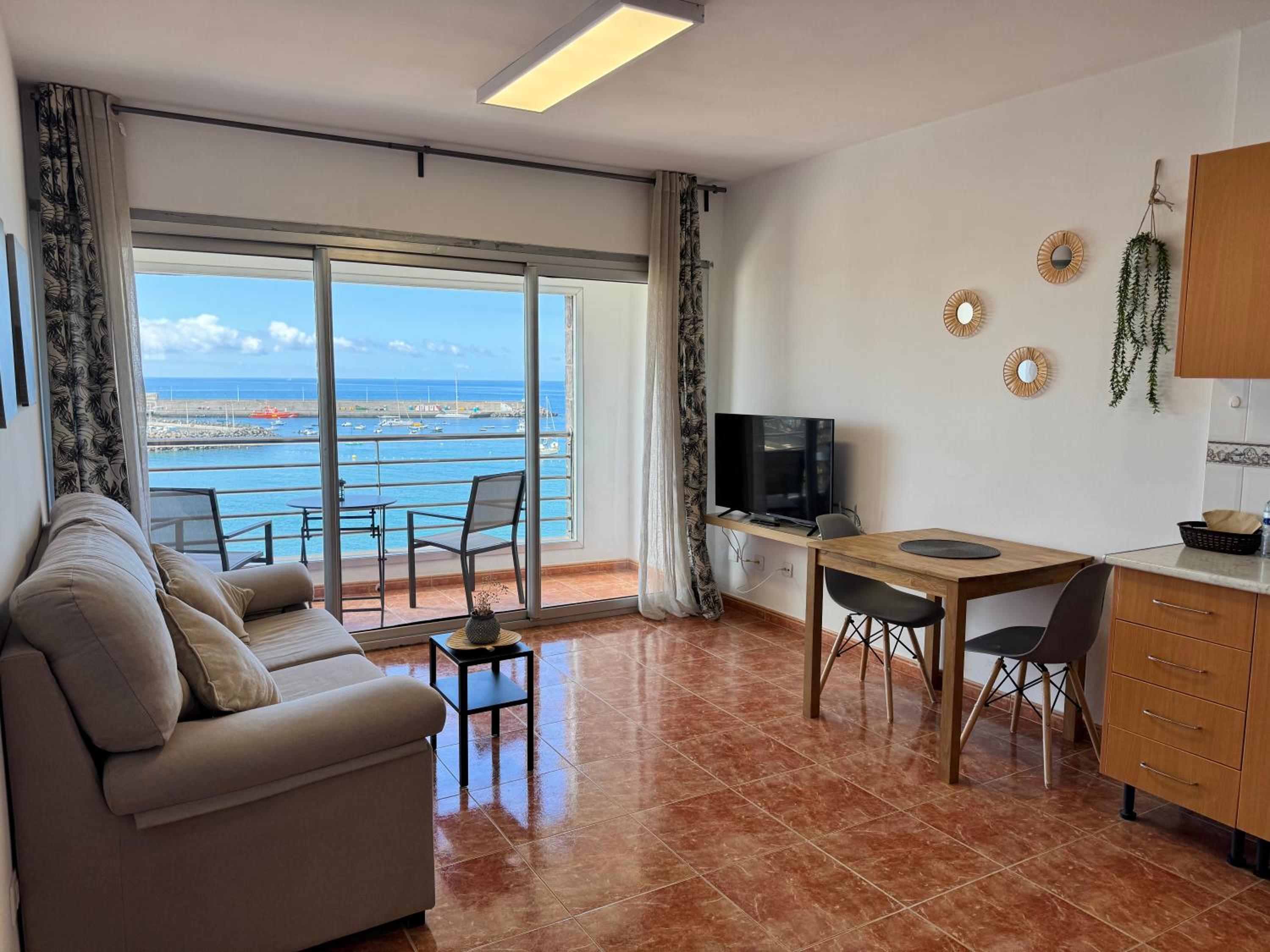 Apartamento con vista al mar