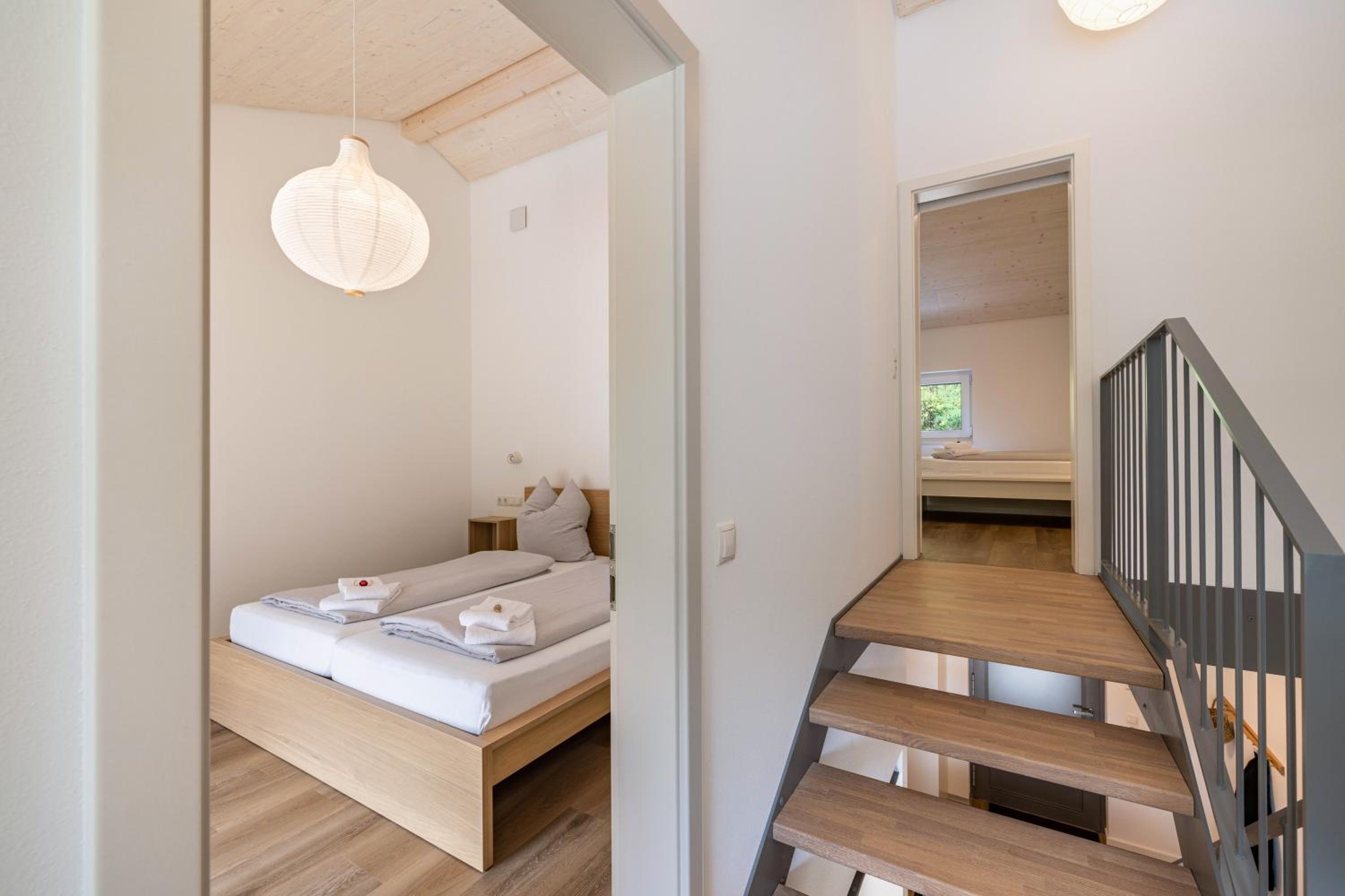 Two-Bedroom Deluxe Apartment with Garden View