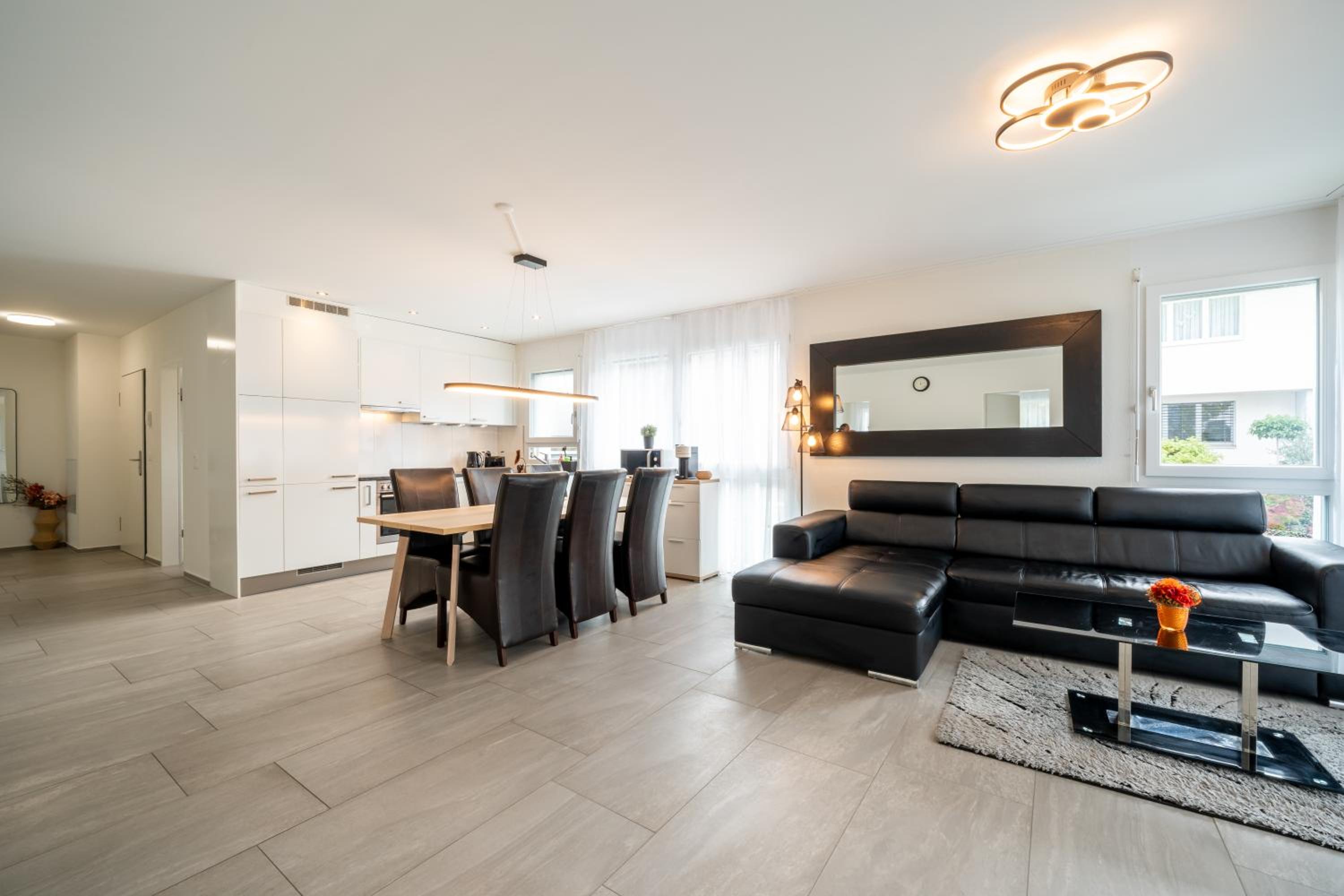 Three-Bedroom Premium Apartment with Balcony