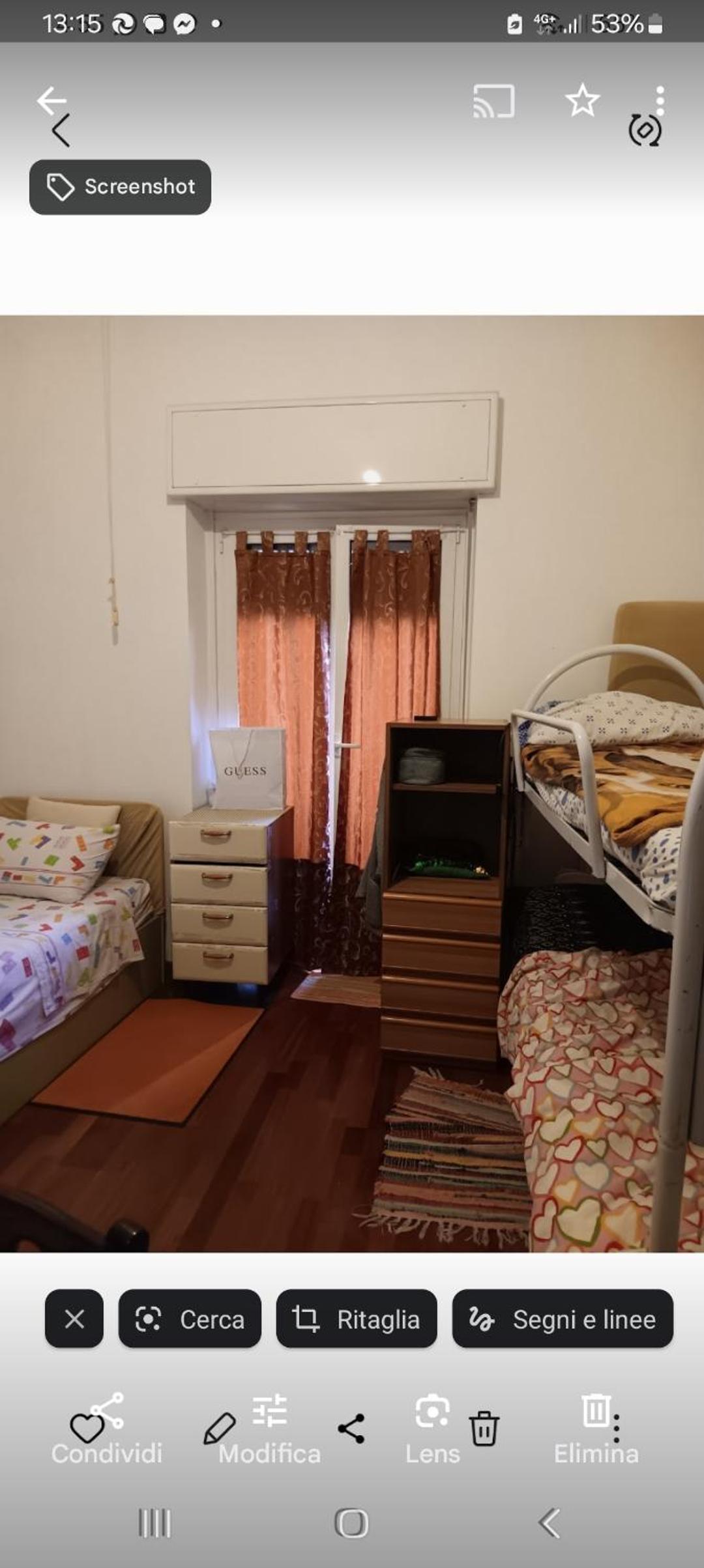 Single Bed in Dormitory Room