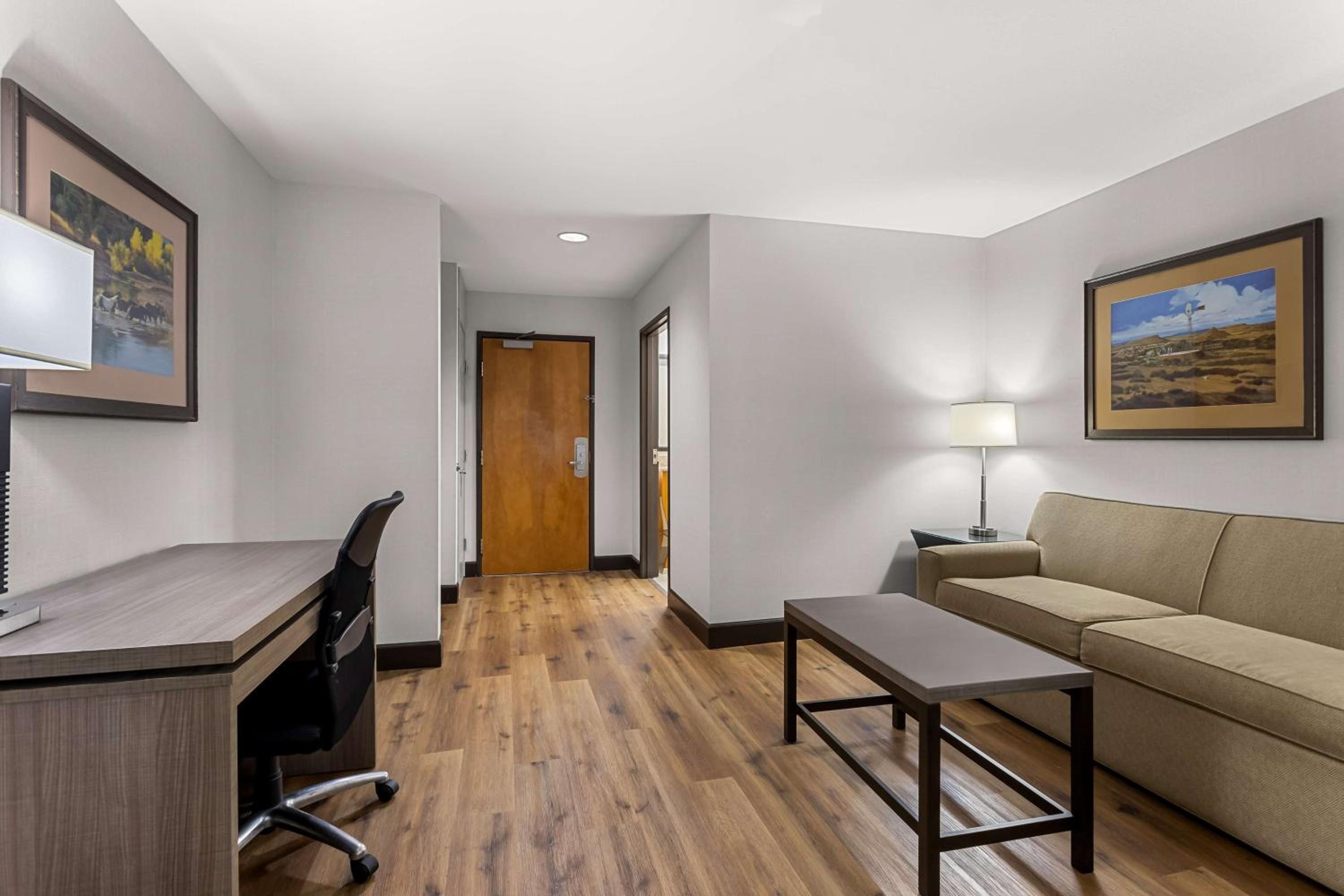Double Suite with Two Double Beds with Sofa Bed