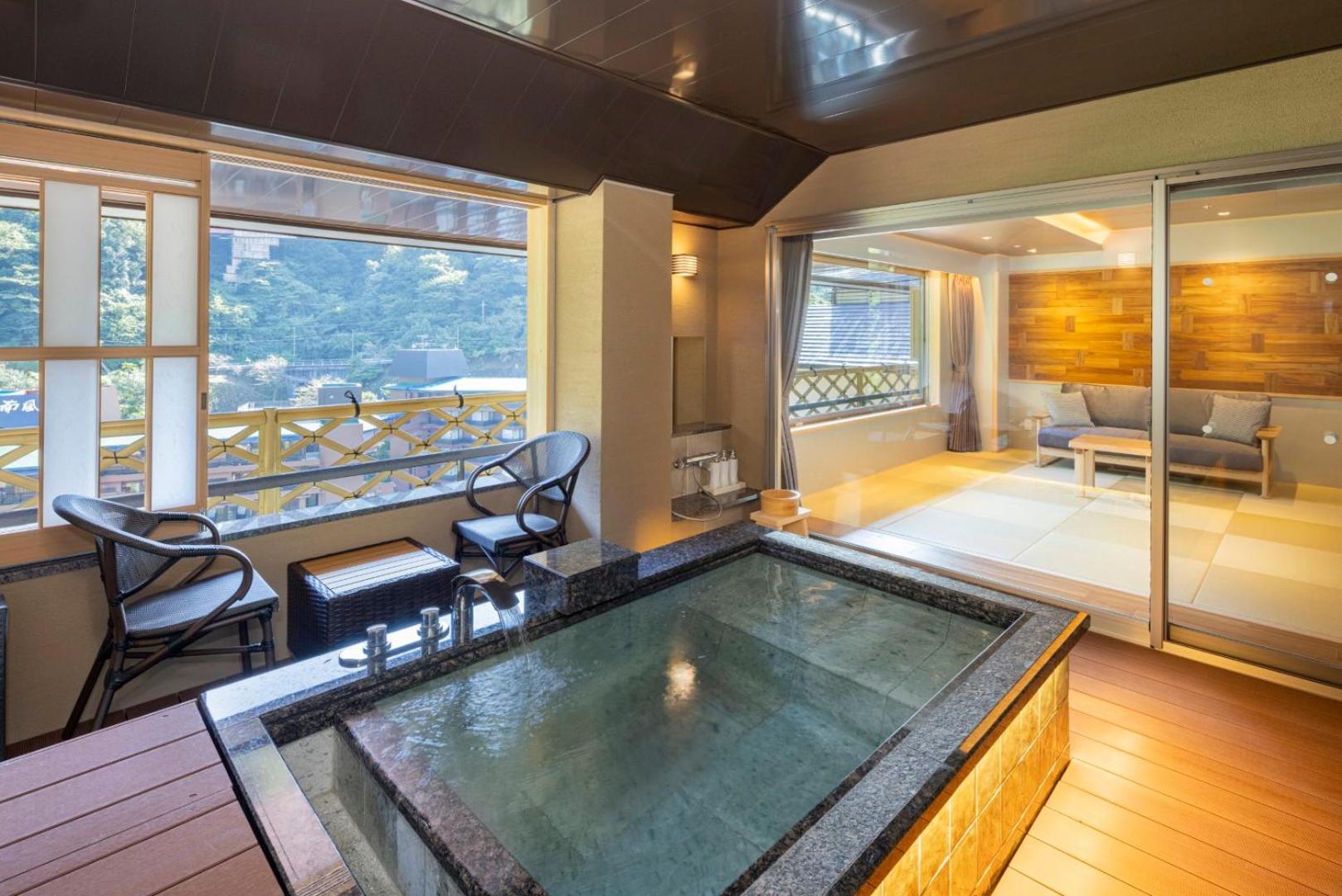 TOP Floor Japanese Western-Style Room with Open -Air Bath -MIYABI- Non-Smoking 64㎡ - Photo 3