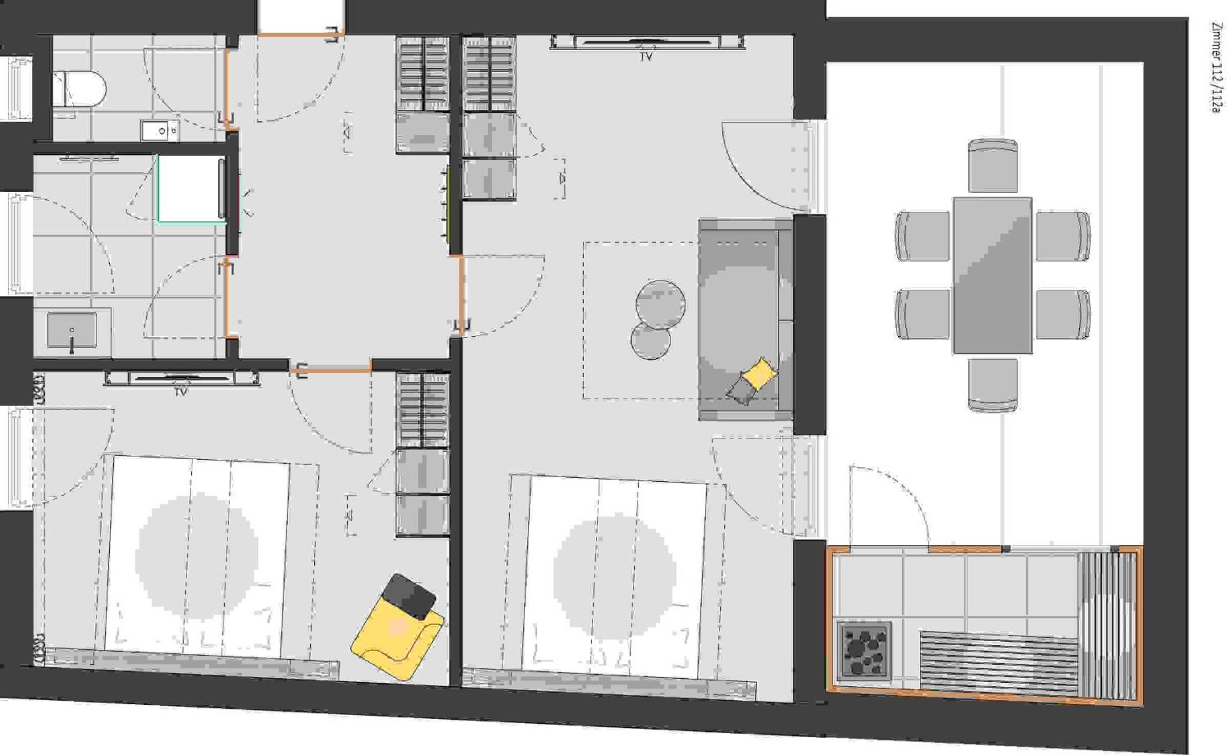 Suite with Sauna
