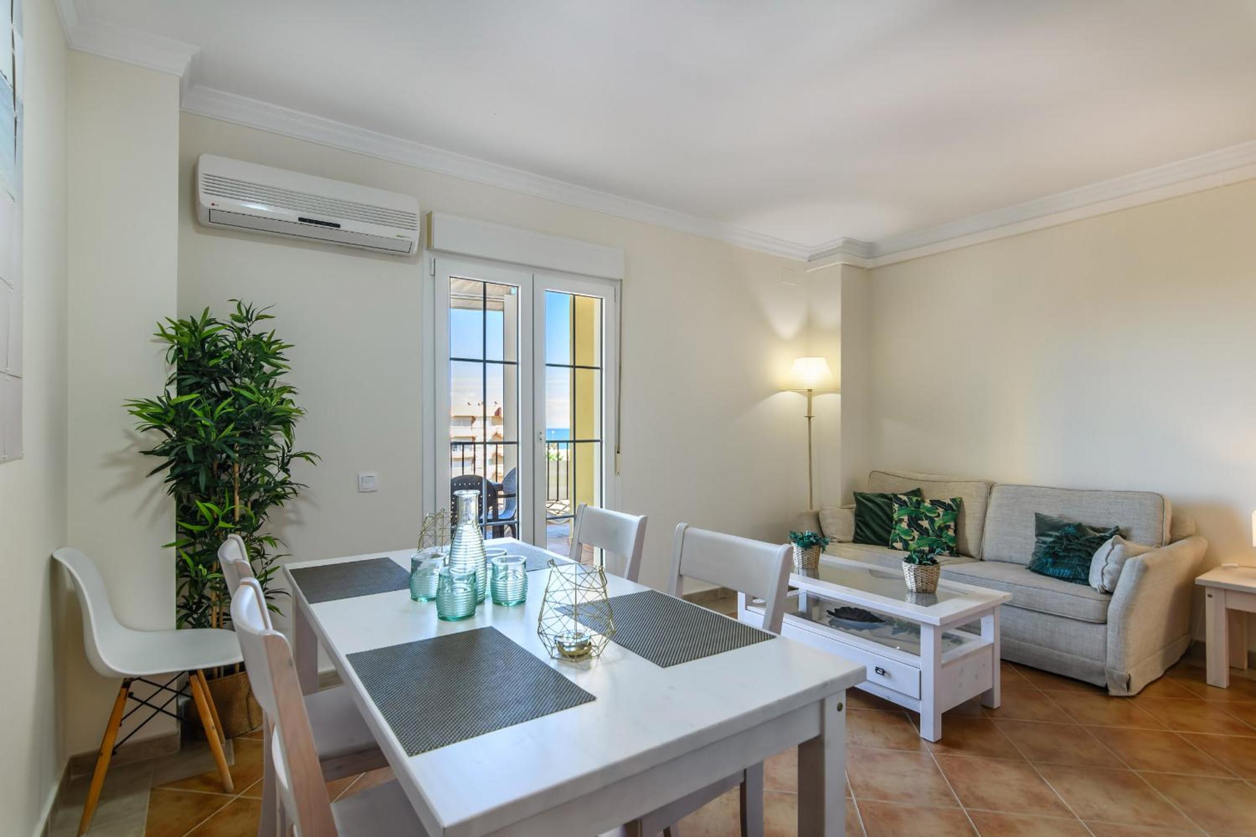 Apartamento de una habitación con terraza