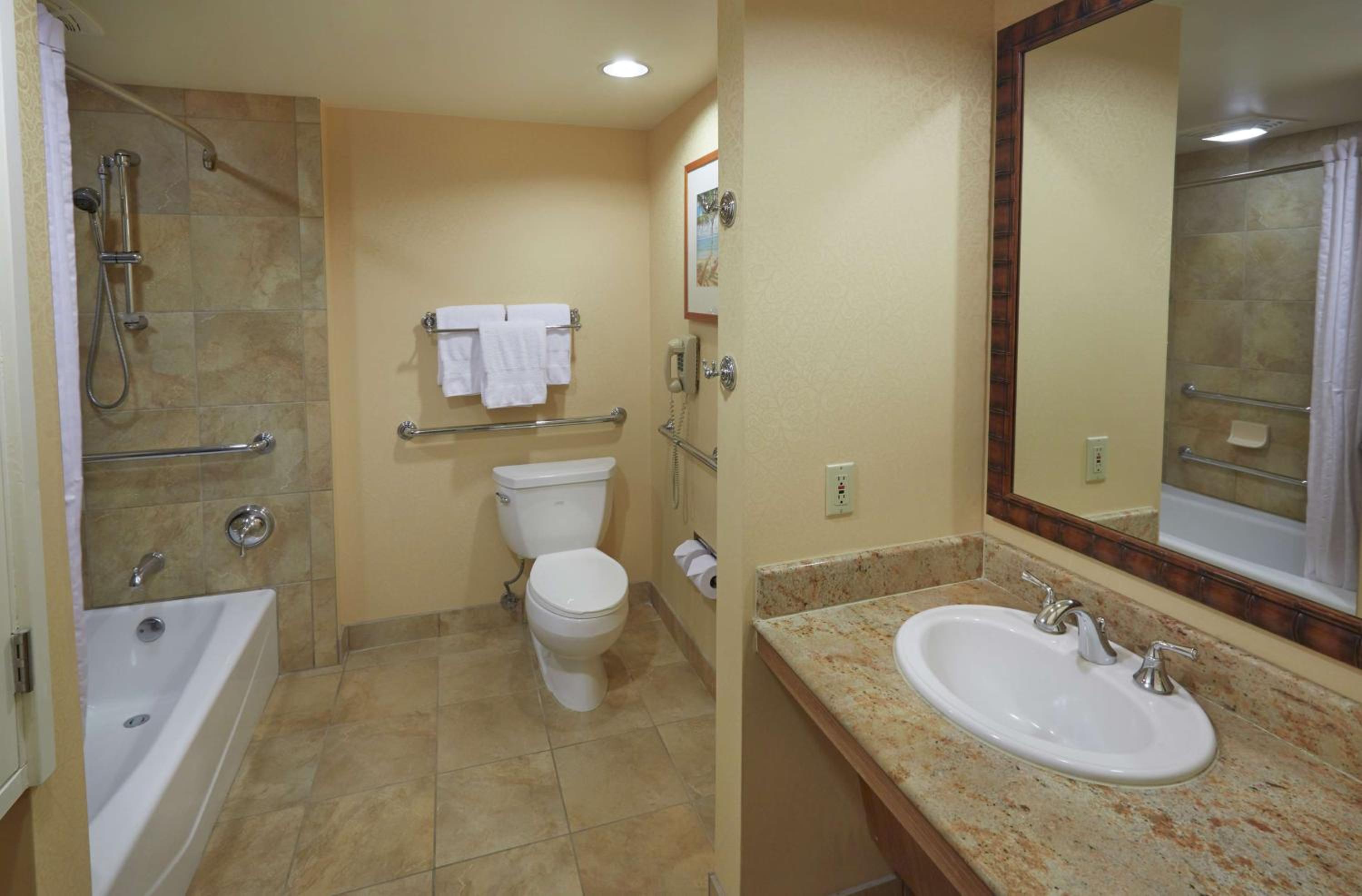 Resort View with King Bed - Mobility Accessible Tub