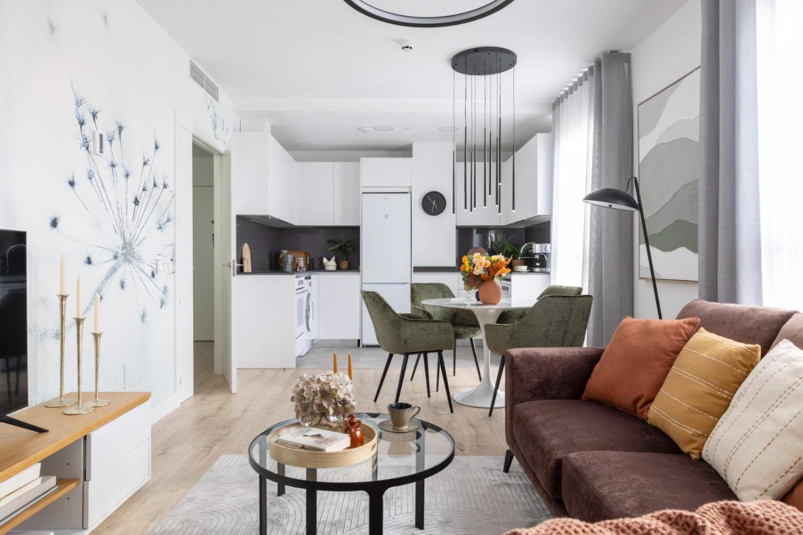 Apartamento de dos habitaciones
