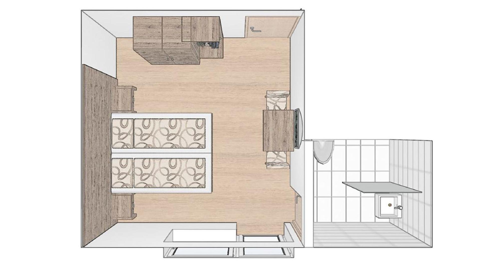 Double Room with Balcony - Photo 9