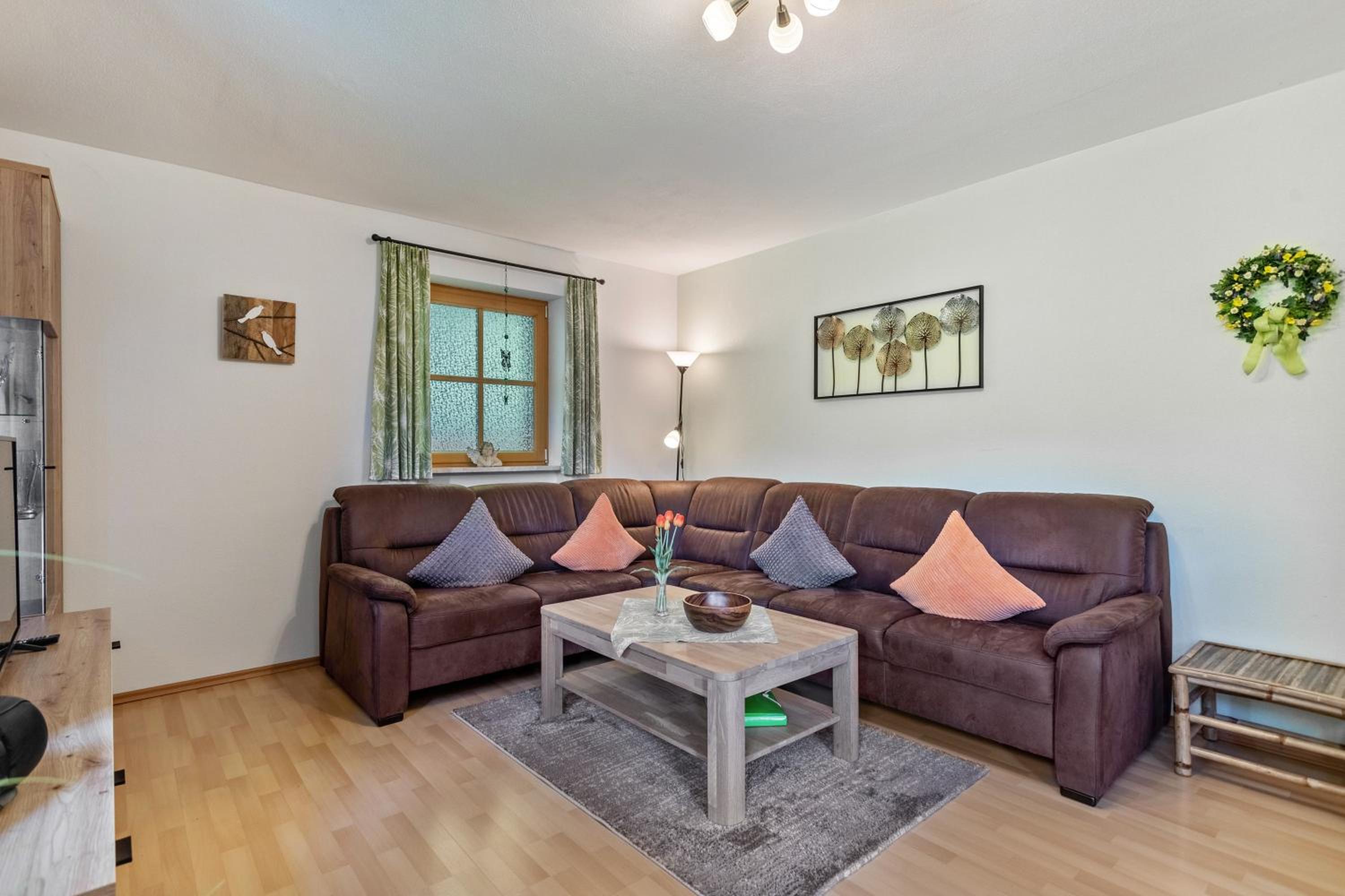 Two-Bedroom Deluxe Apartment with Garden View
