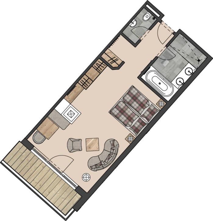 Comfort Double Room with Balcony or Terrace photo 3