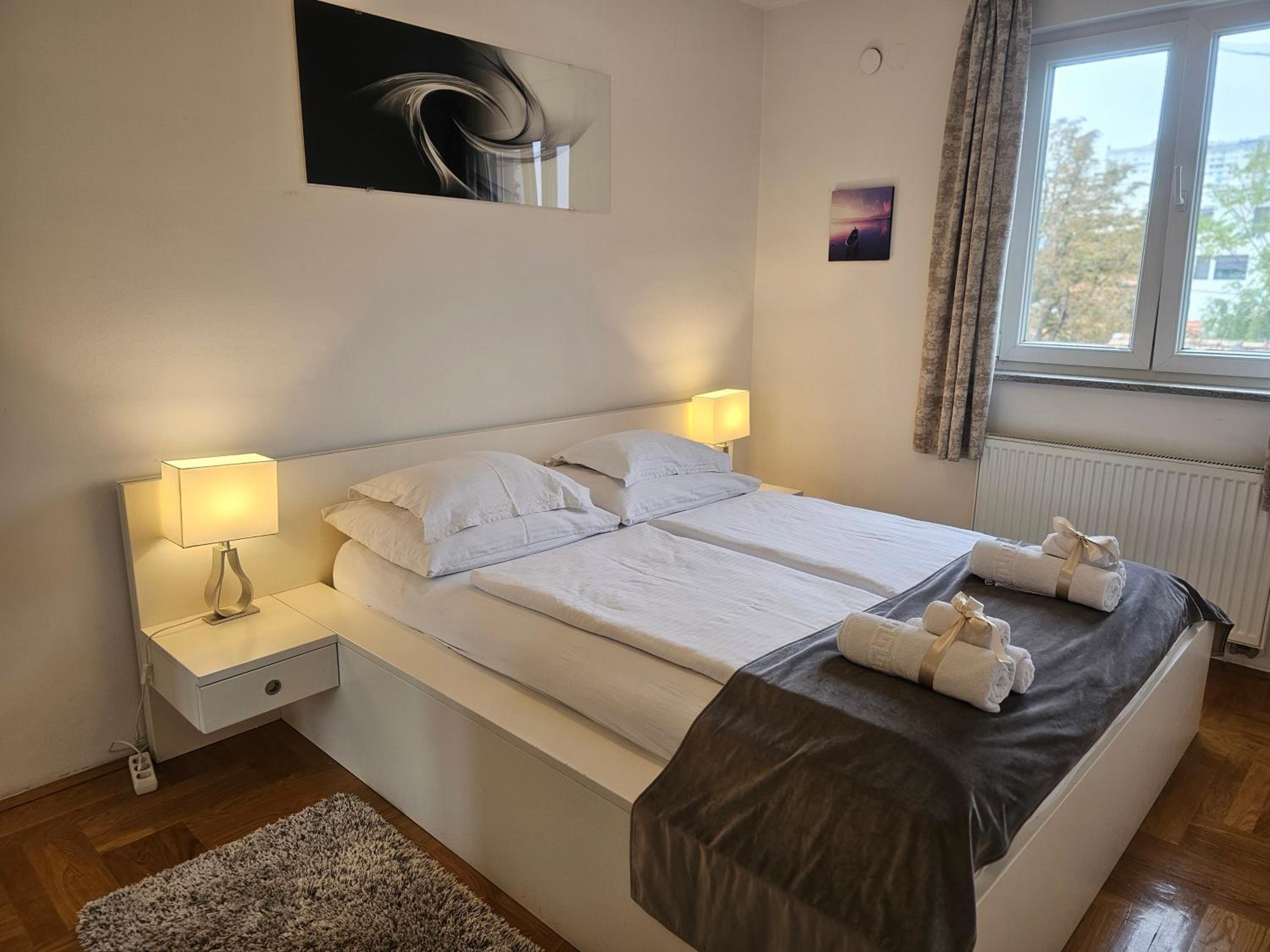 Two-Bedroom Apartment with Balcony
