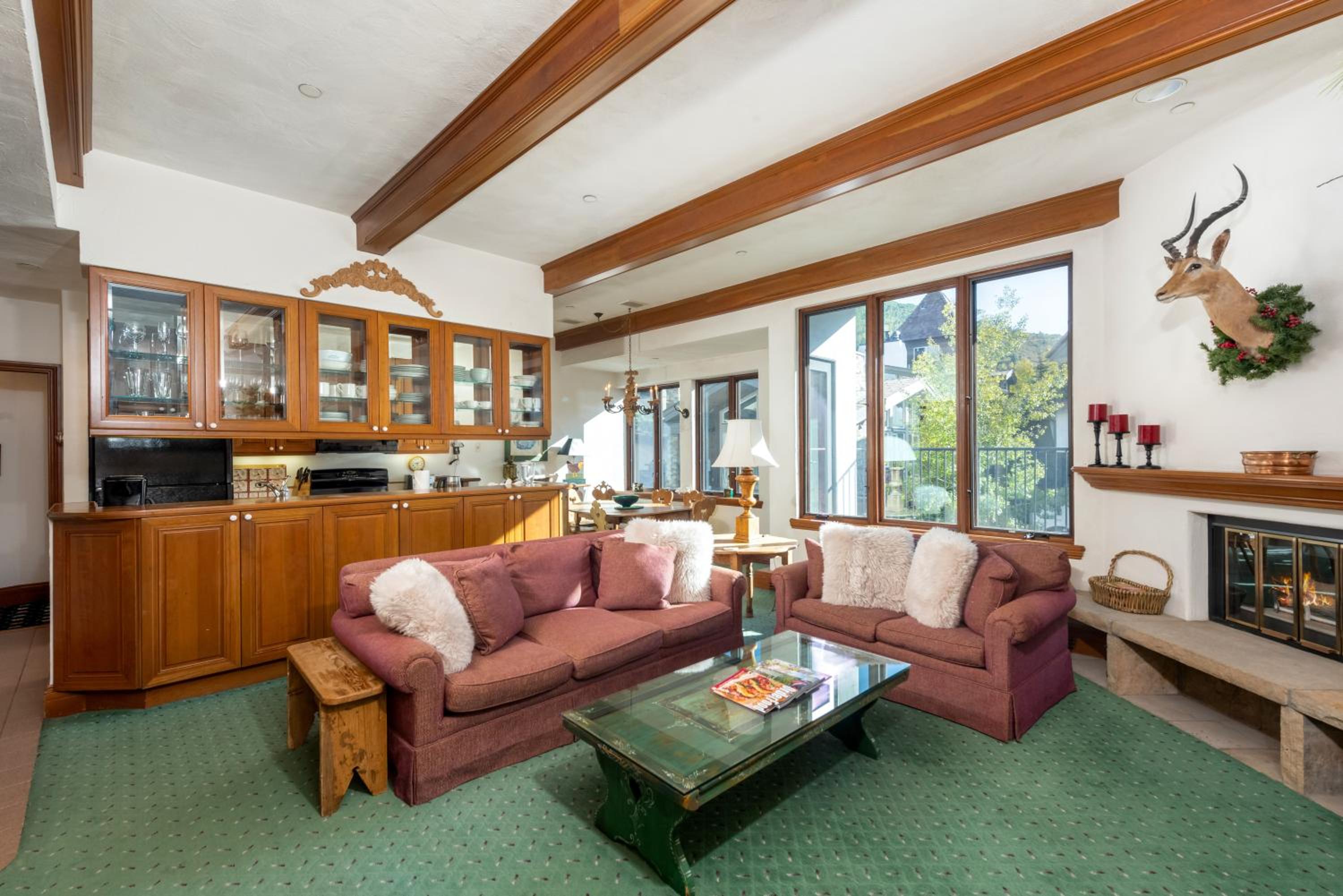 Two-Bedroom Apartment with Mountain View