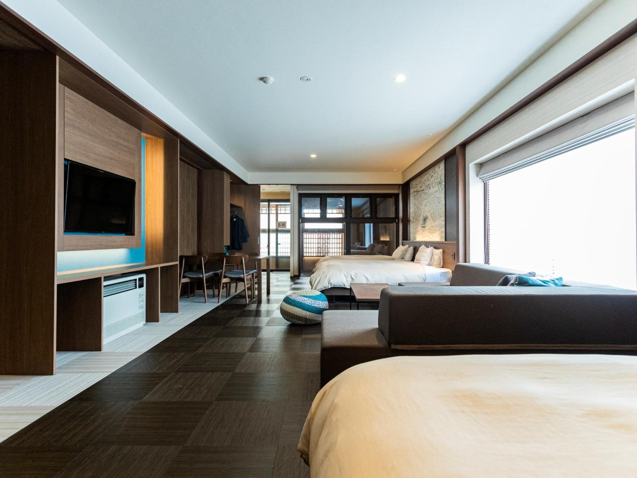 Deluxe Twin Room With Kitchenette And Open-Air Bath